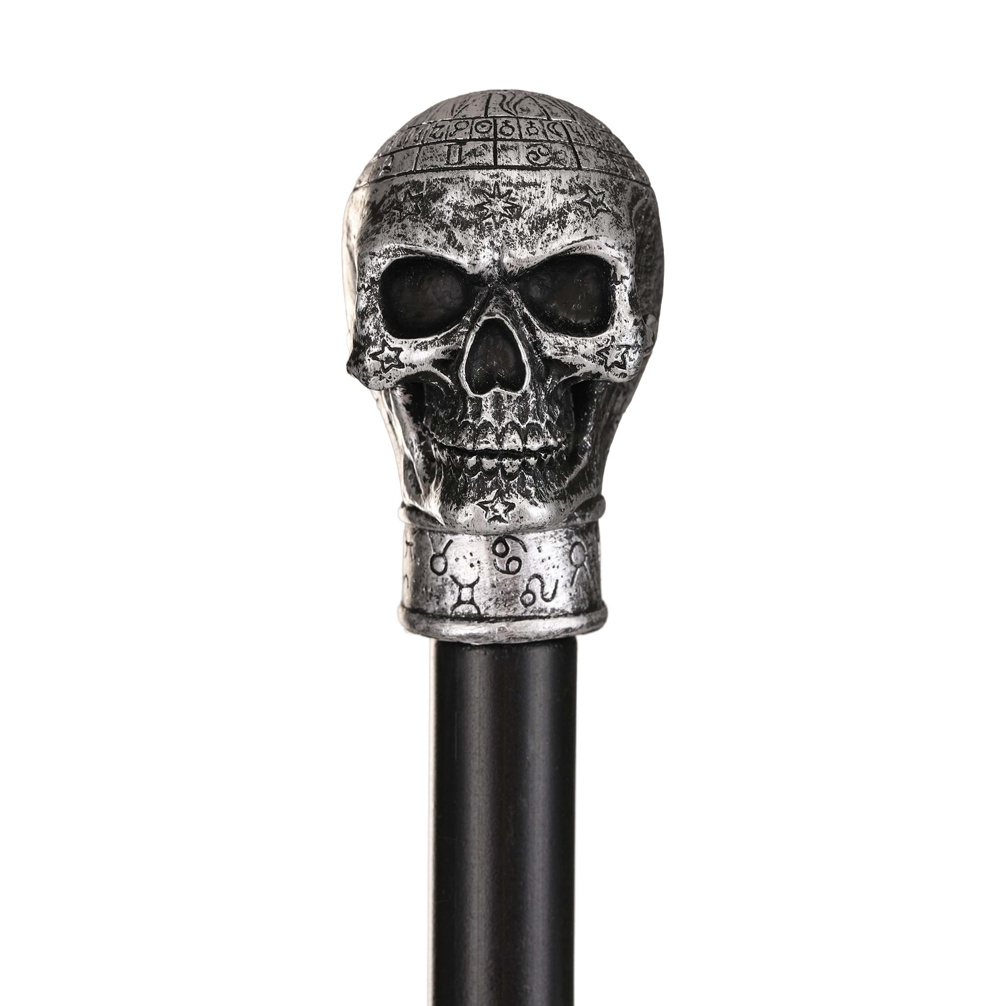 Skull Walking Cane Adult Costume Accessory