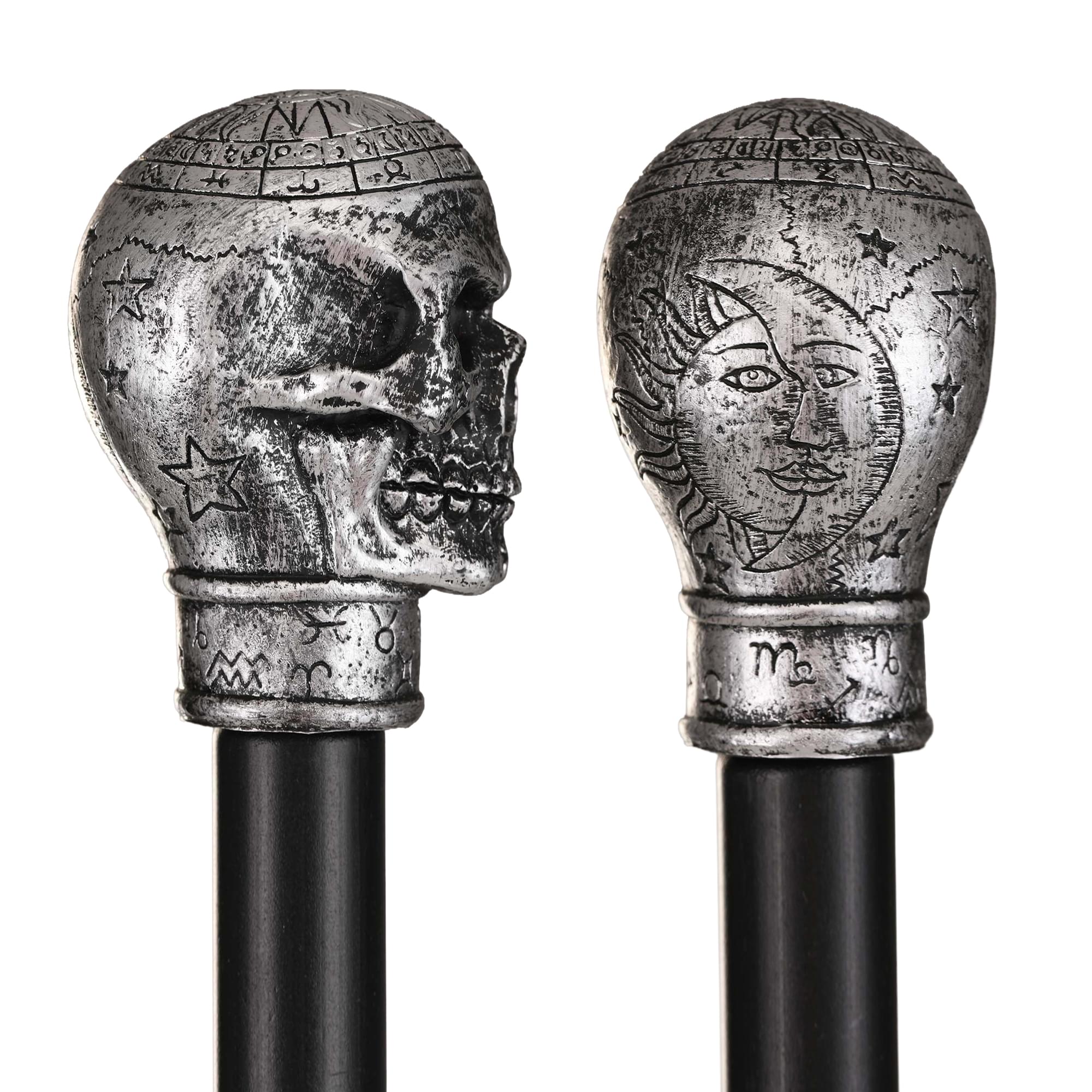 Skull Walking Cane Adult Costume Accessory