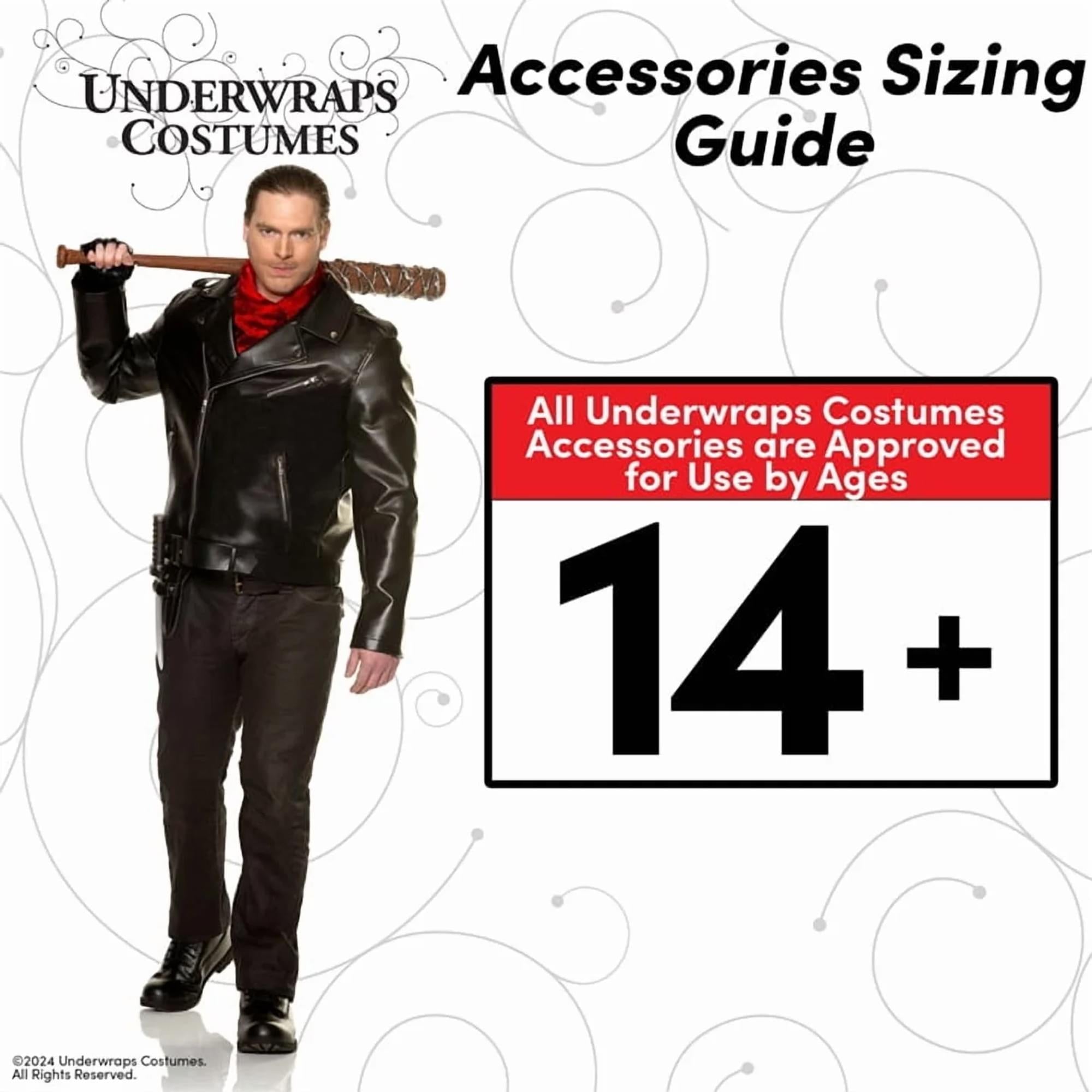 Skull Walking Cane Adult Costume Accessory