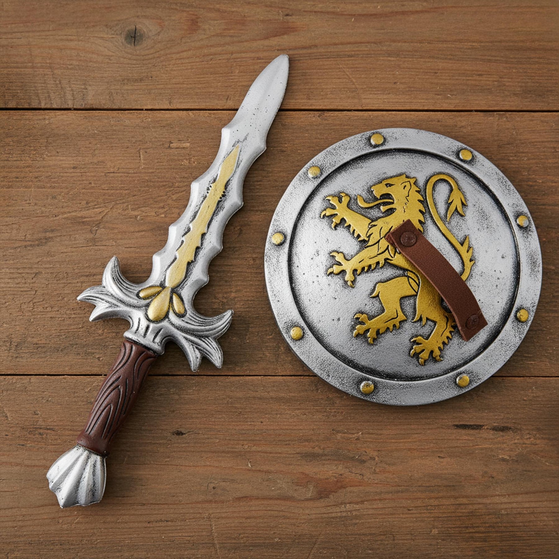 Foam Dagger Short Dragon Handle Costume Accessory