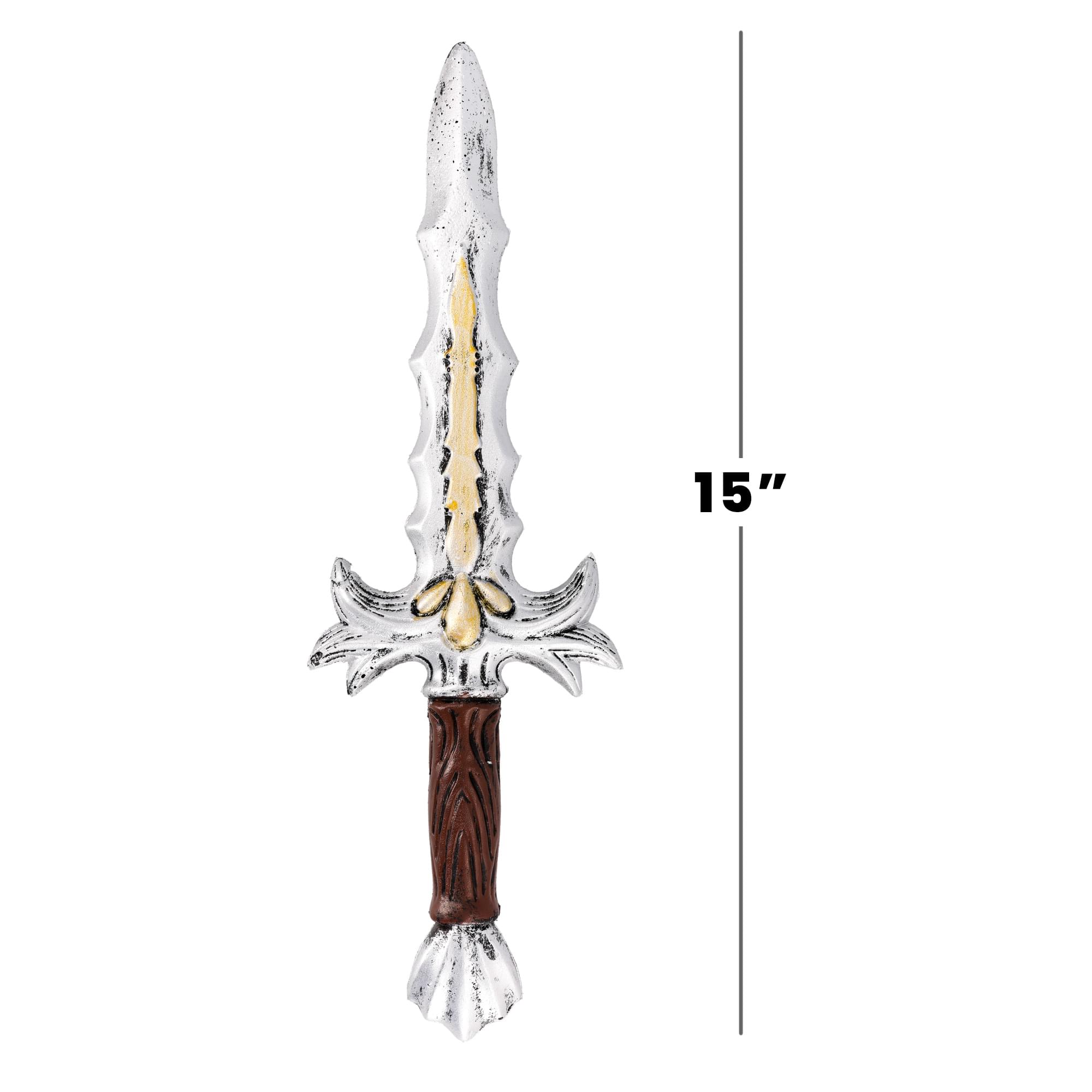 Foam Dagger Short Dragon Handle Costume Accessory