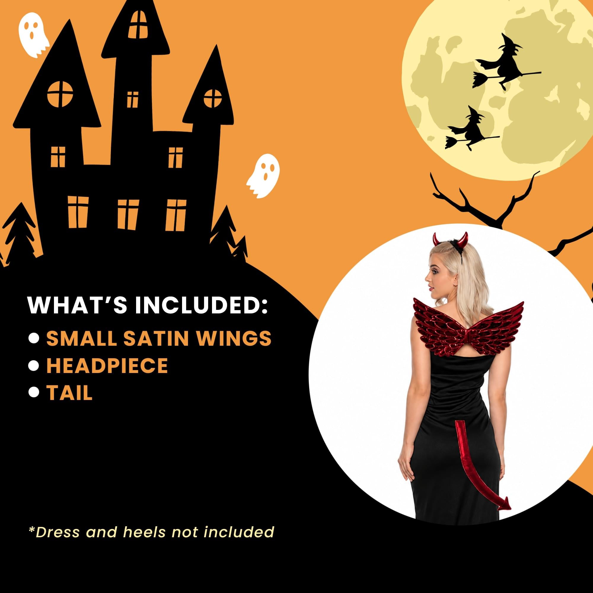 Devil Adult Costume Accessory Kit | One Size