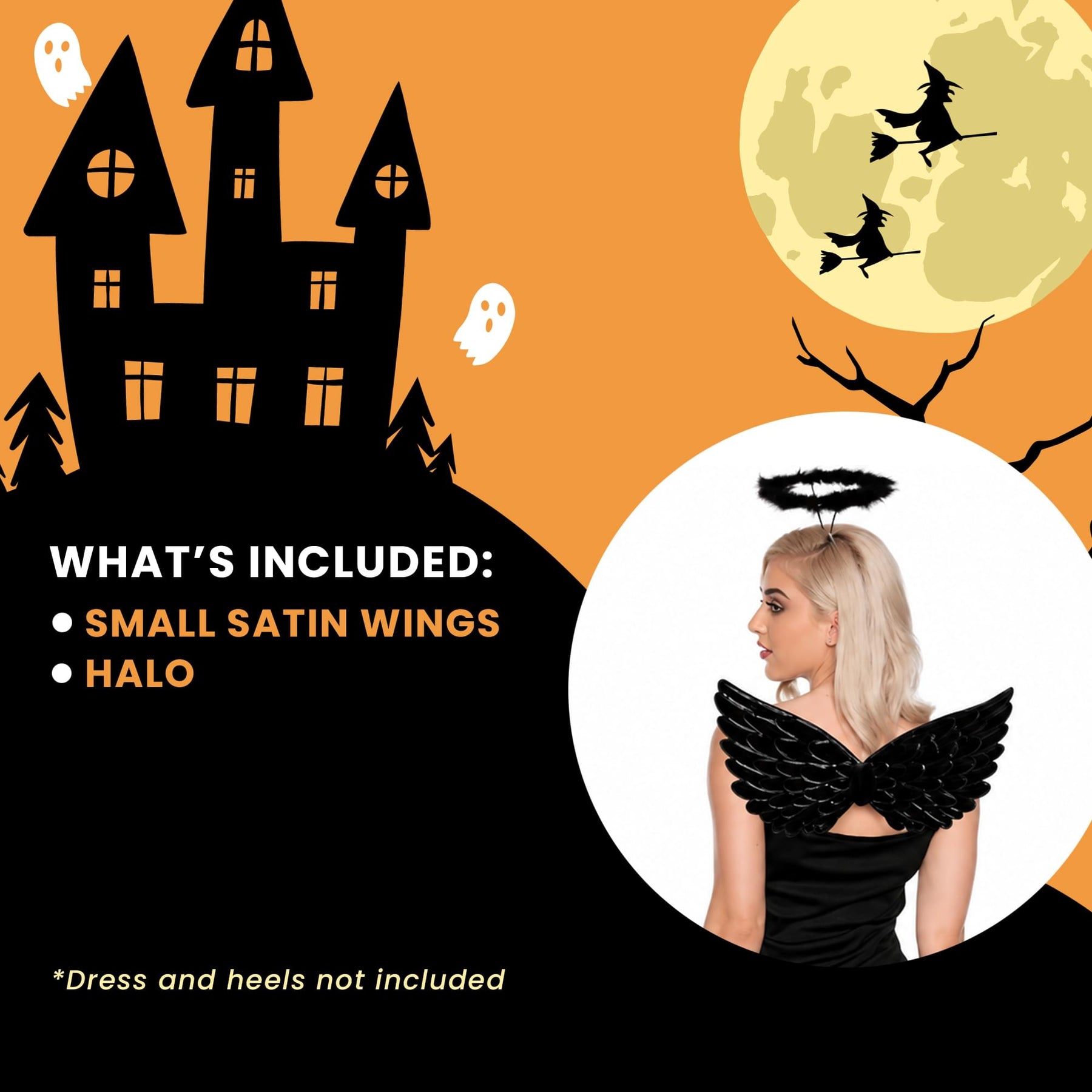 Dark Angel Adult Costume Accessory Kit | One Size