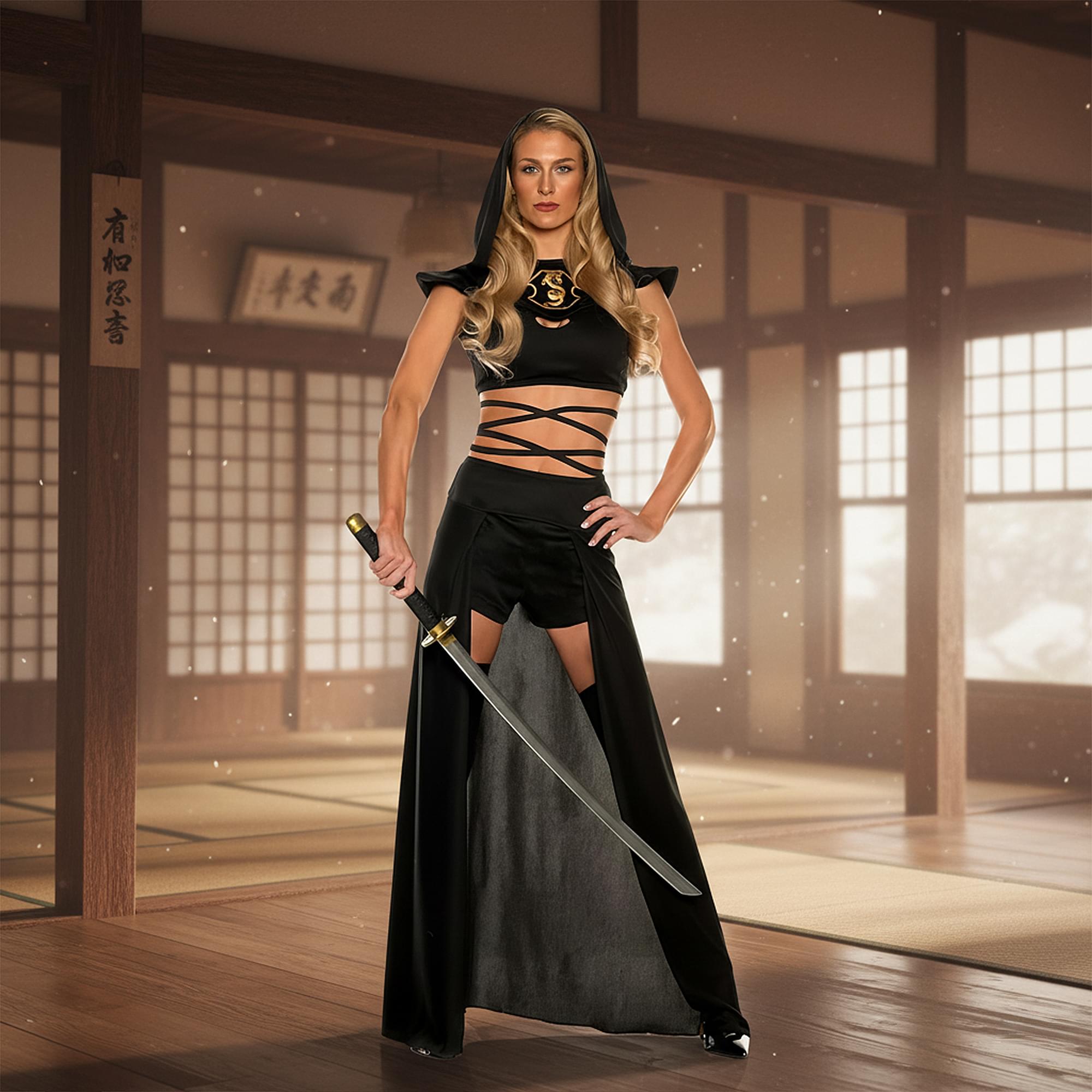 Silent Assassin Ninja Adult Costume