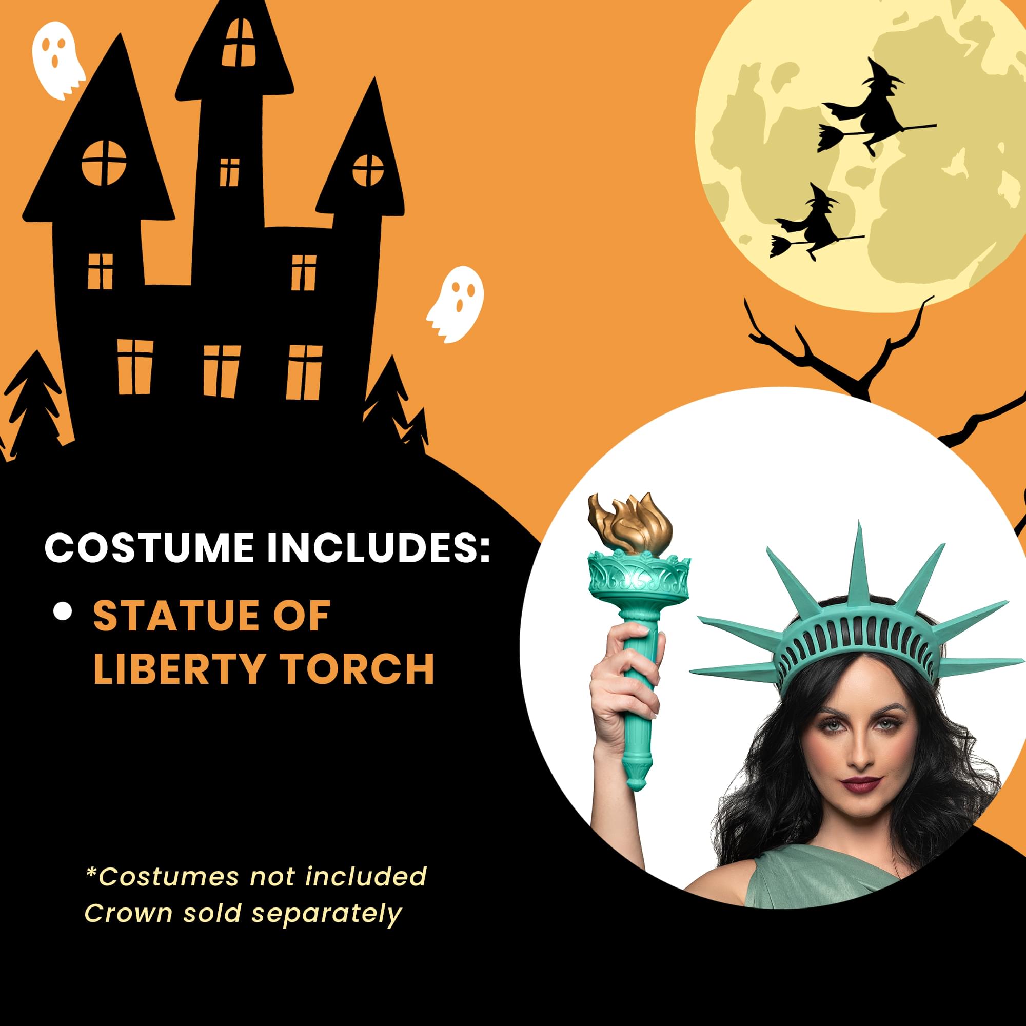 Statue of Liberty Torch Adult Costume Accessory