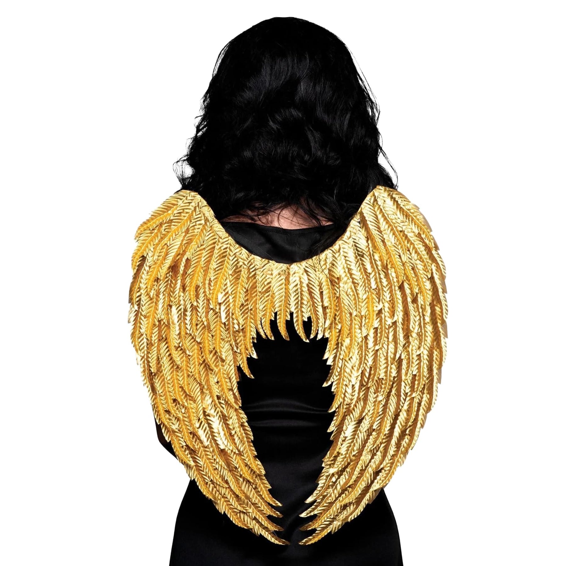 Gold Foil Wings Adult Costume Accessory | One Size