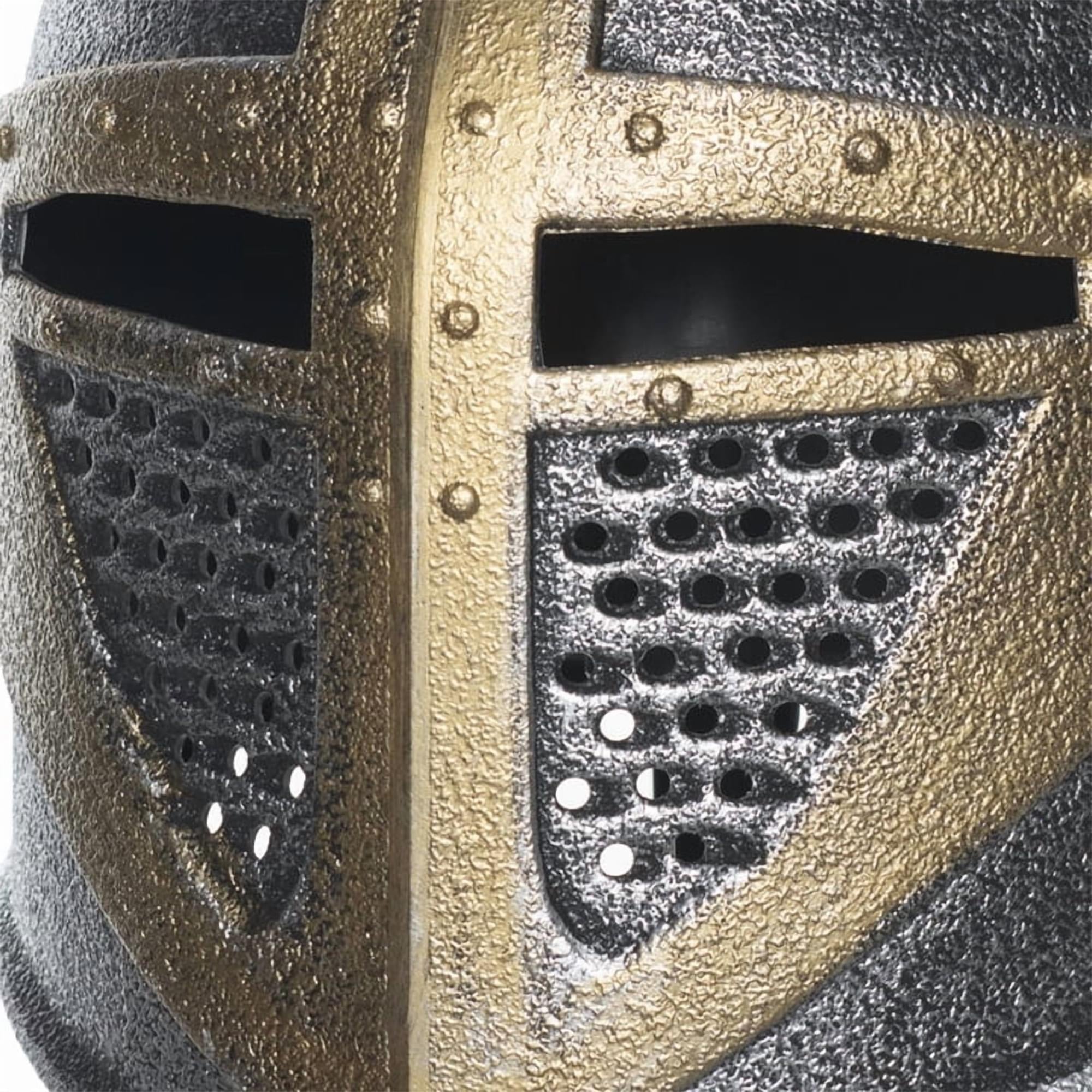 Medieval Crusader Bucket Helmet Adult Costume Accessory