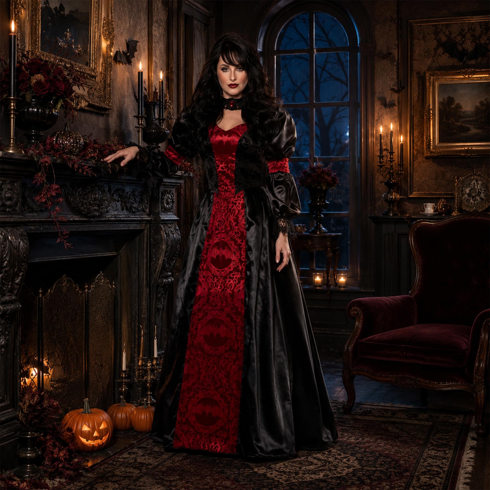 Gothic Vampiress Adult Costume