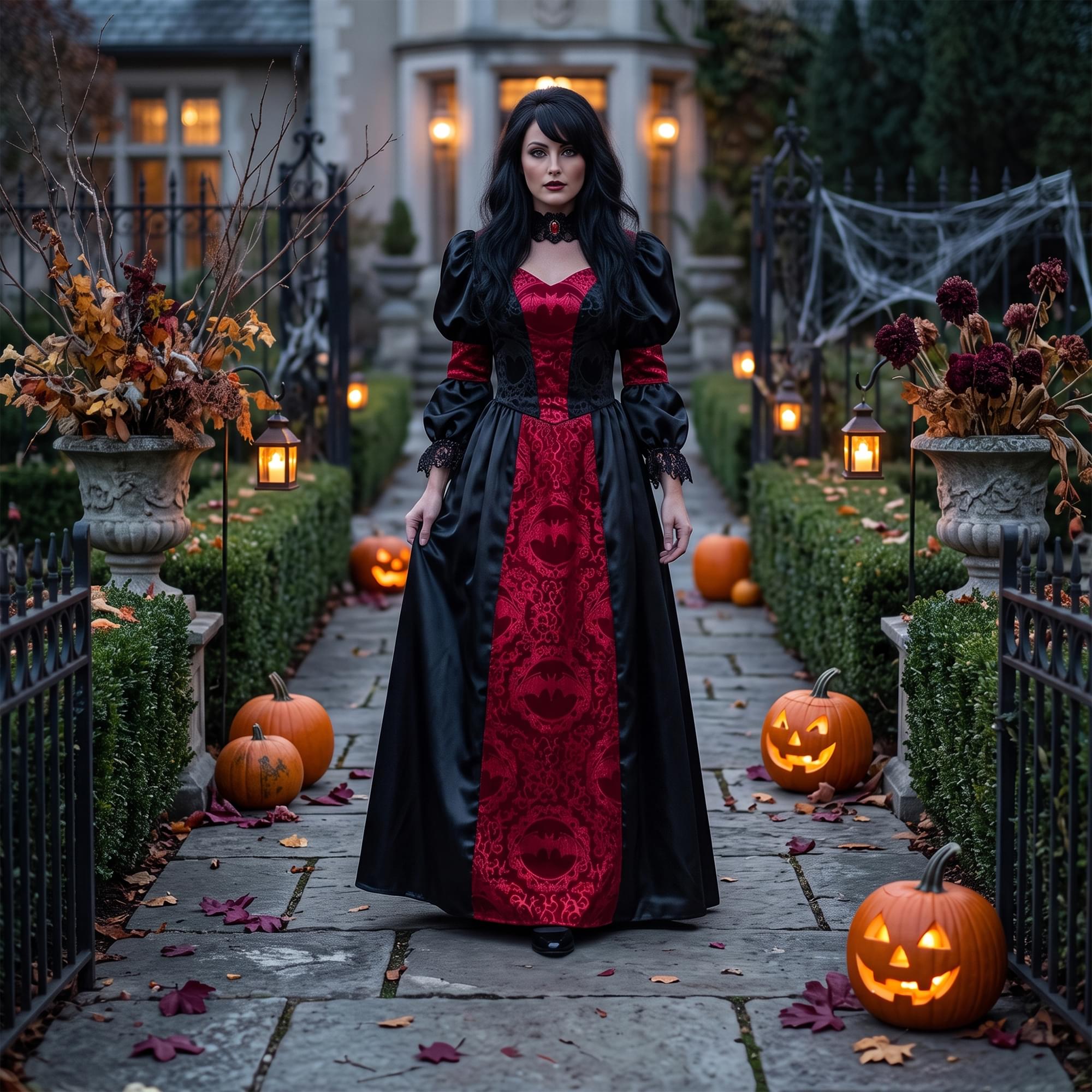 Gothic Vampiress Adult Costume