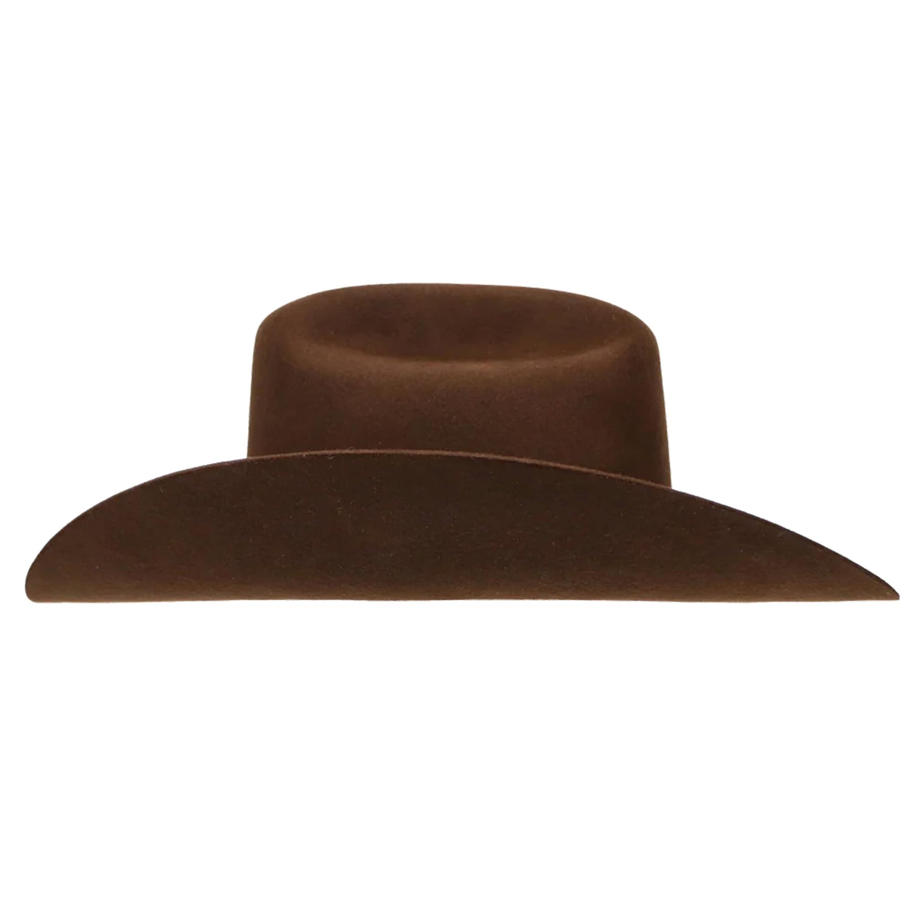 Cattleman Thick Felt Cowboy Hat Adult Costume Accessory | Brown