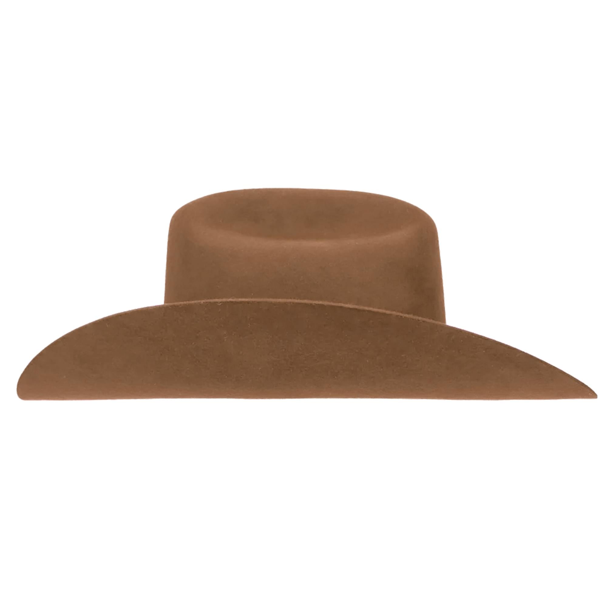 Cattleman Thick Felt Cowboy Hat Adult Costume Accessory | Tan