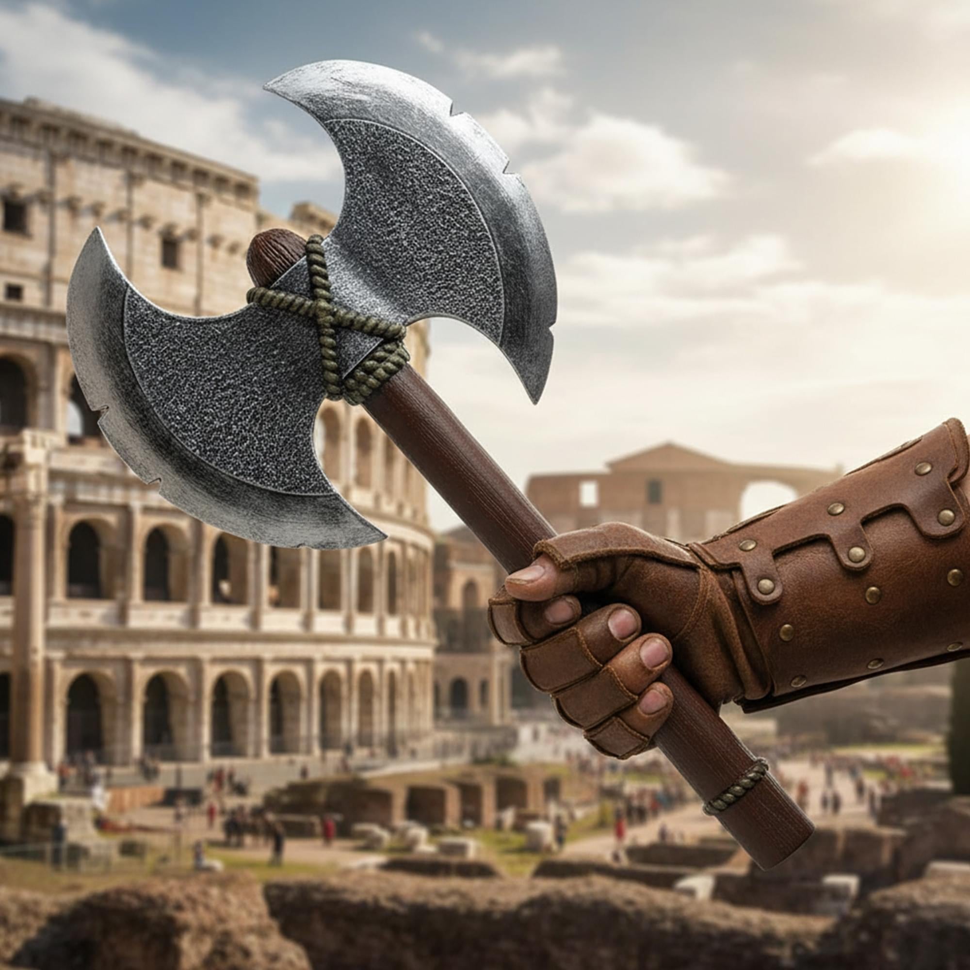 Foam Short Axe Adult Costume Accessory