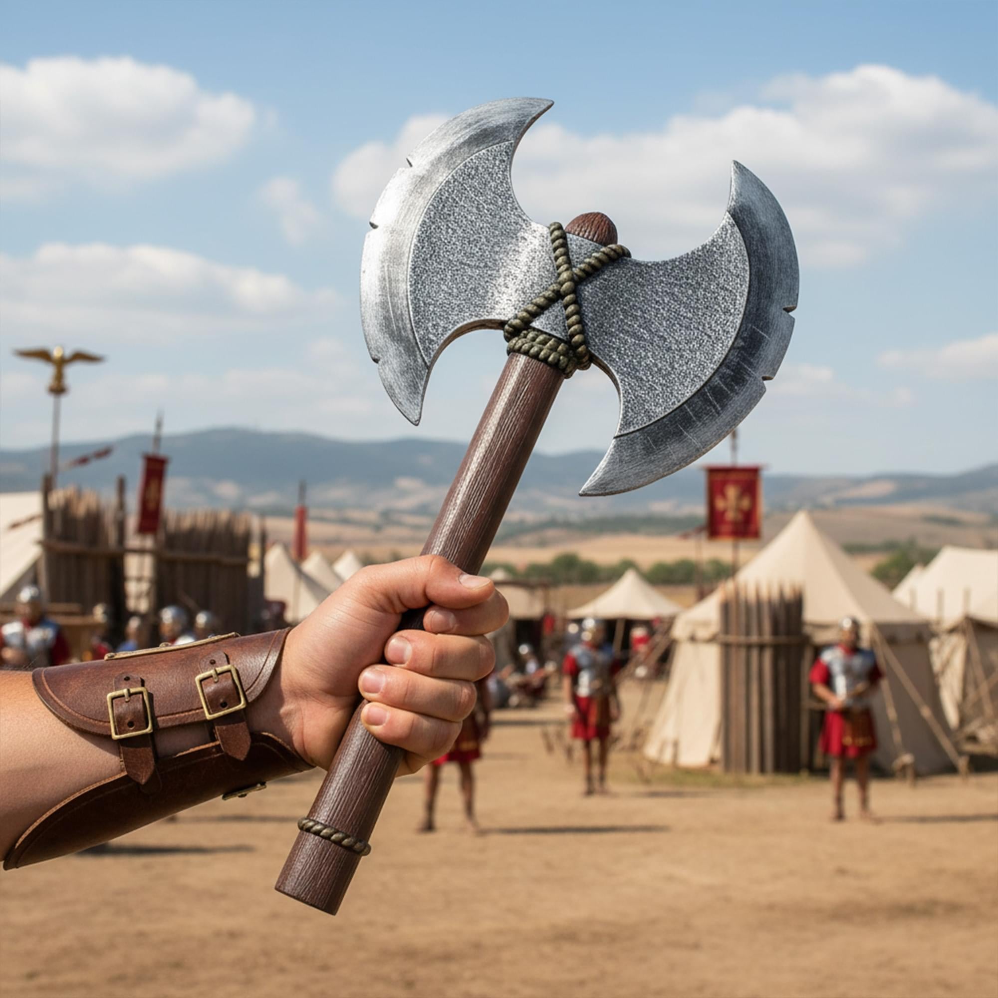 Foam Short Axe Adult Costume Accessory