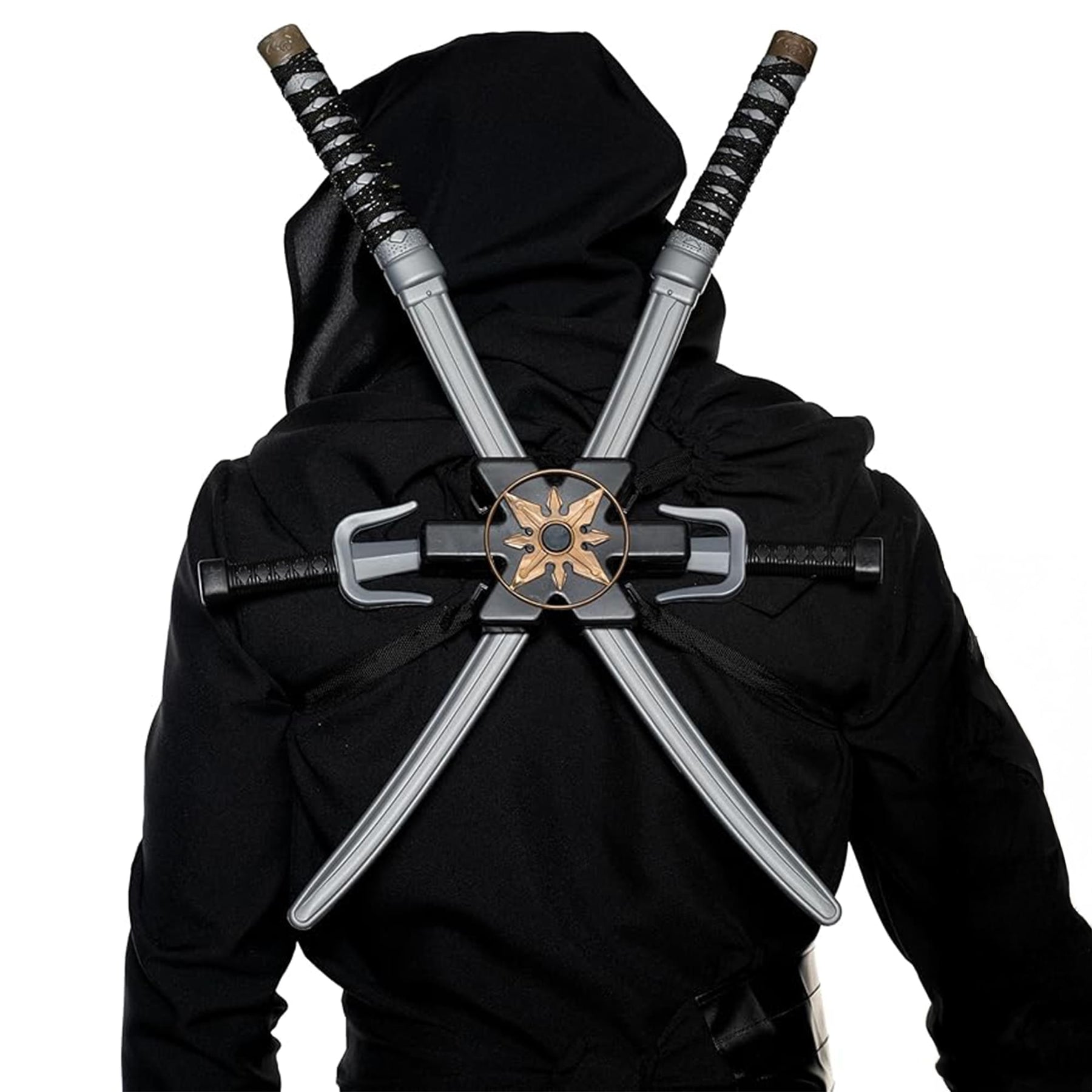 Ninja Sword, Sai & Star Adult Costume Backpack