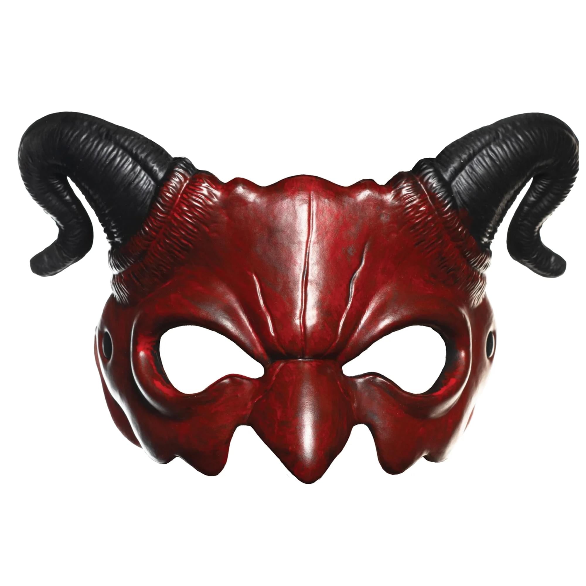 Devil Adjustable Foam Adult Costume Half Mask