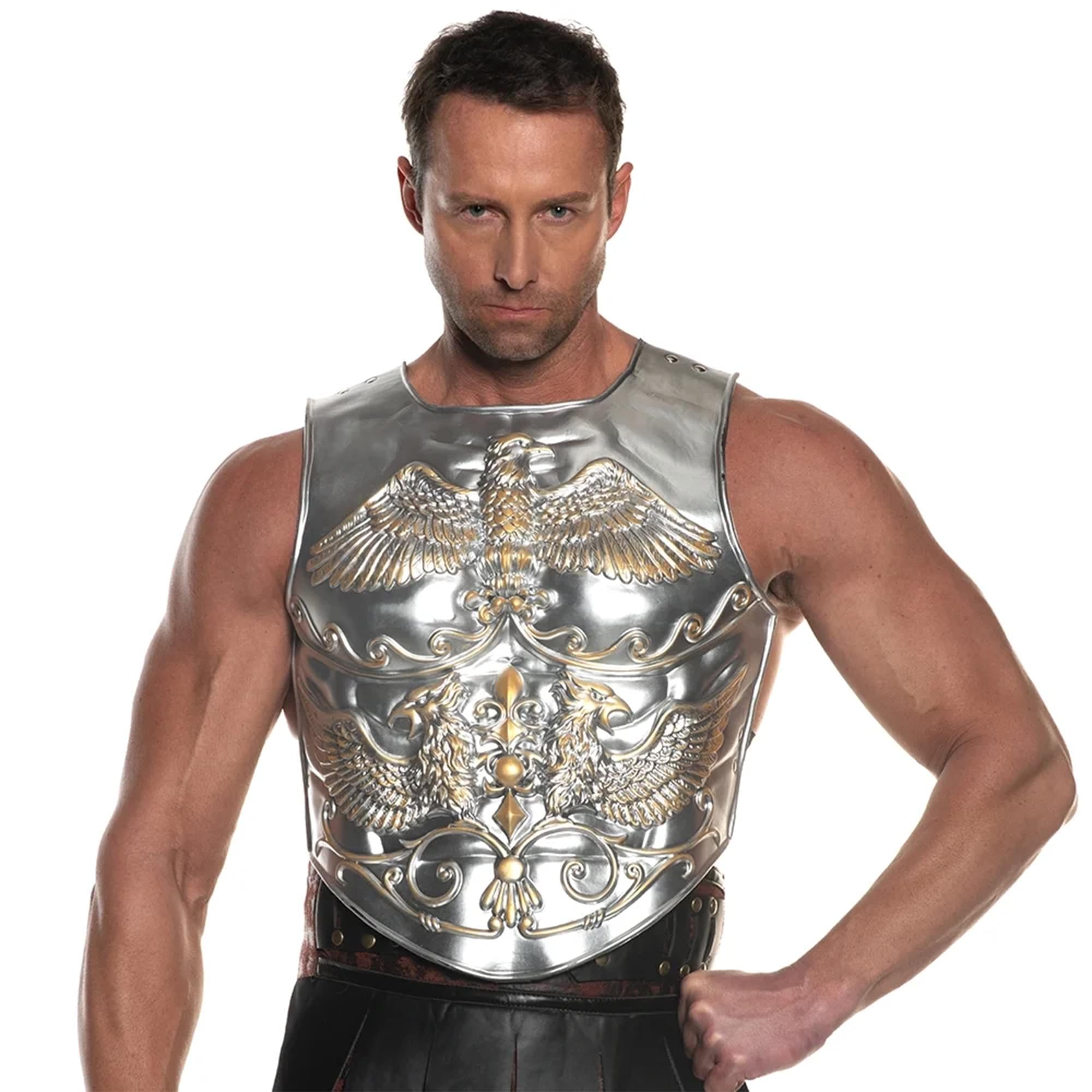 Gladiator Foam Chest Plate Adult Costume Accessory