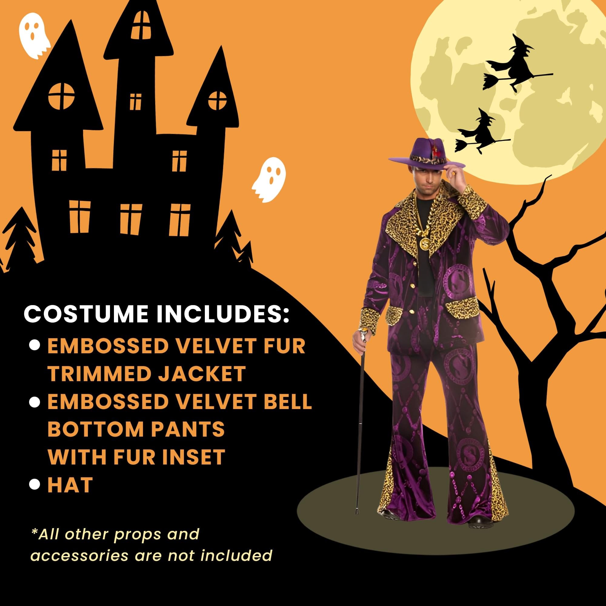 Big Playah Adult Men's Costume