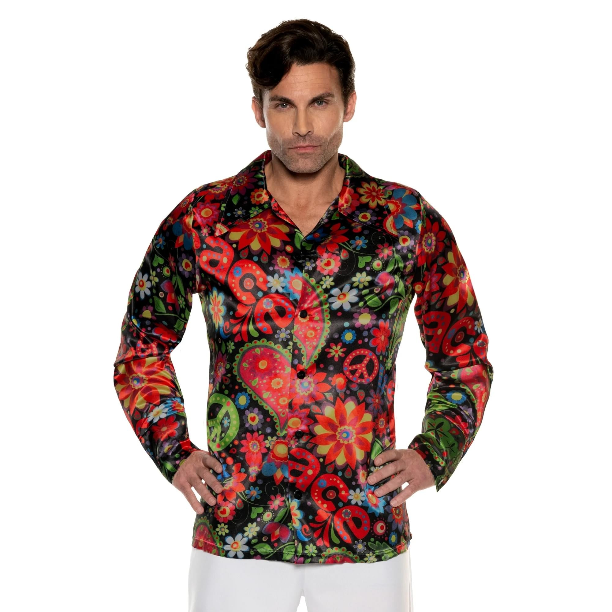 60's Psychedelic Shirt Adult Costume