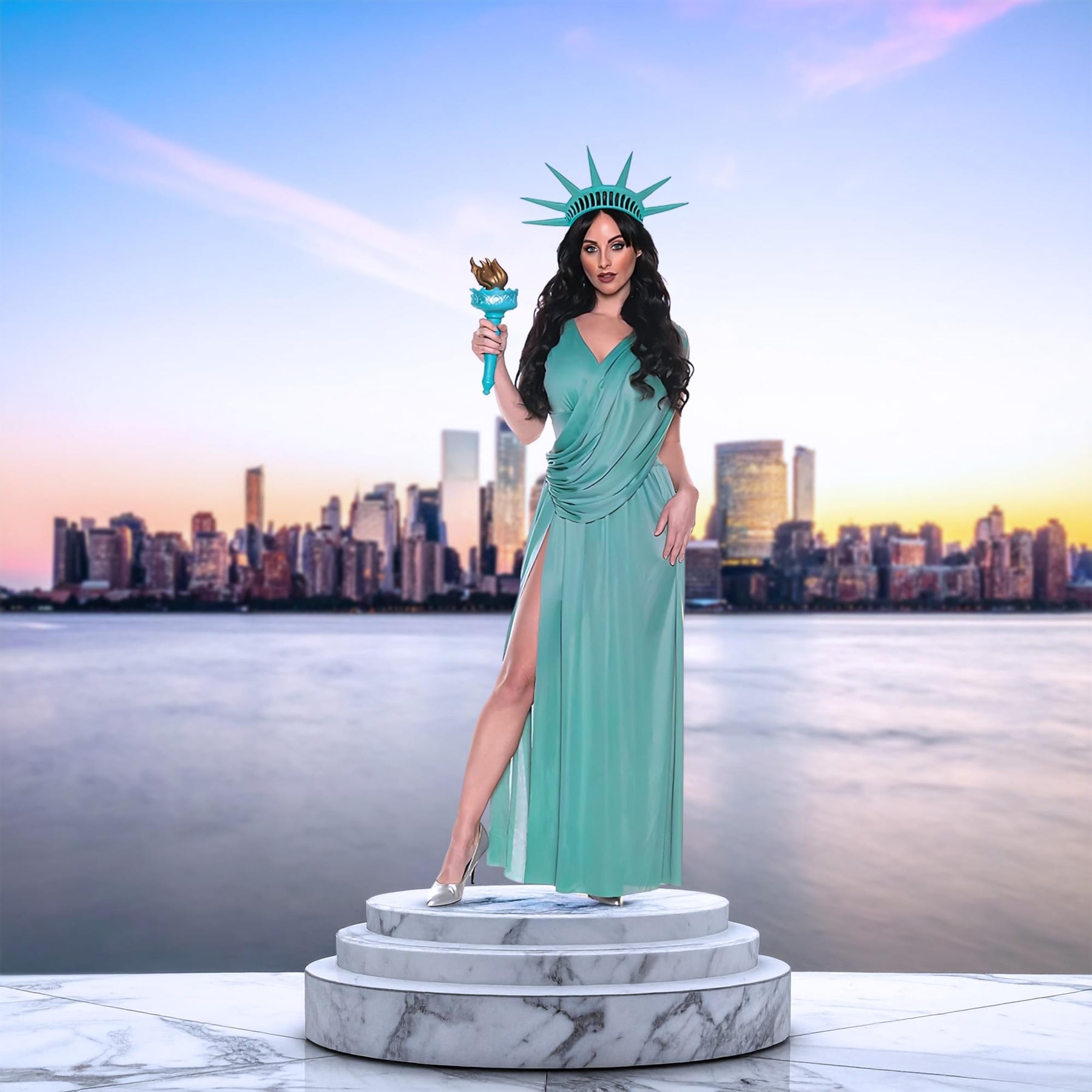 Statue Of Liberty Adult Women's Costume