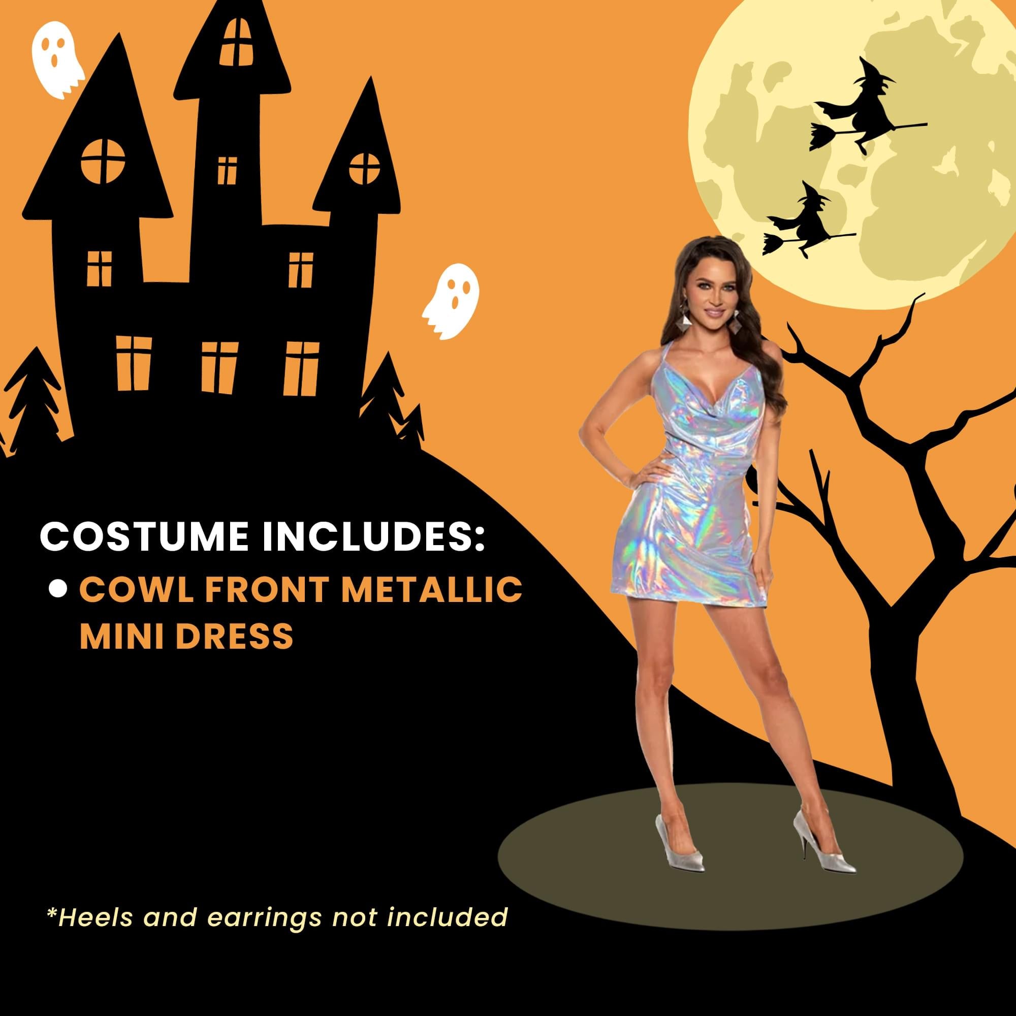 Disco Siren Adult Costume Dress
