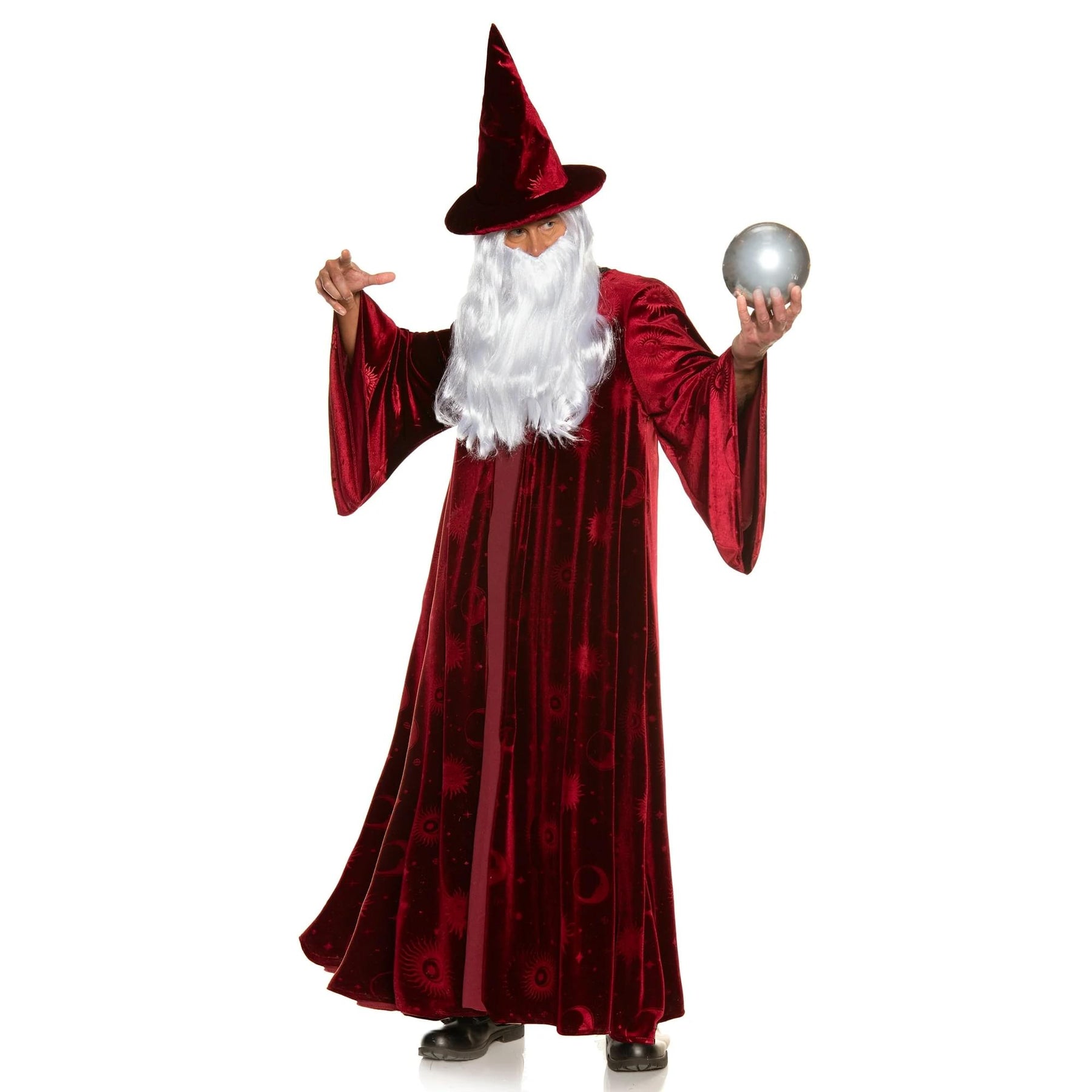 Stargazer Wizard Red Adult Costume