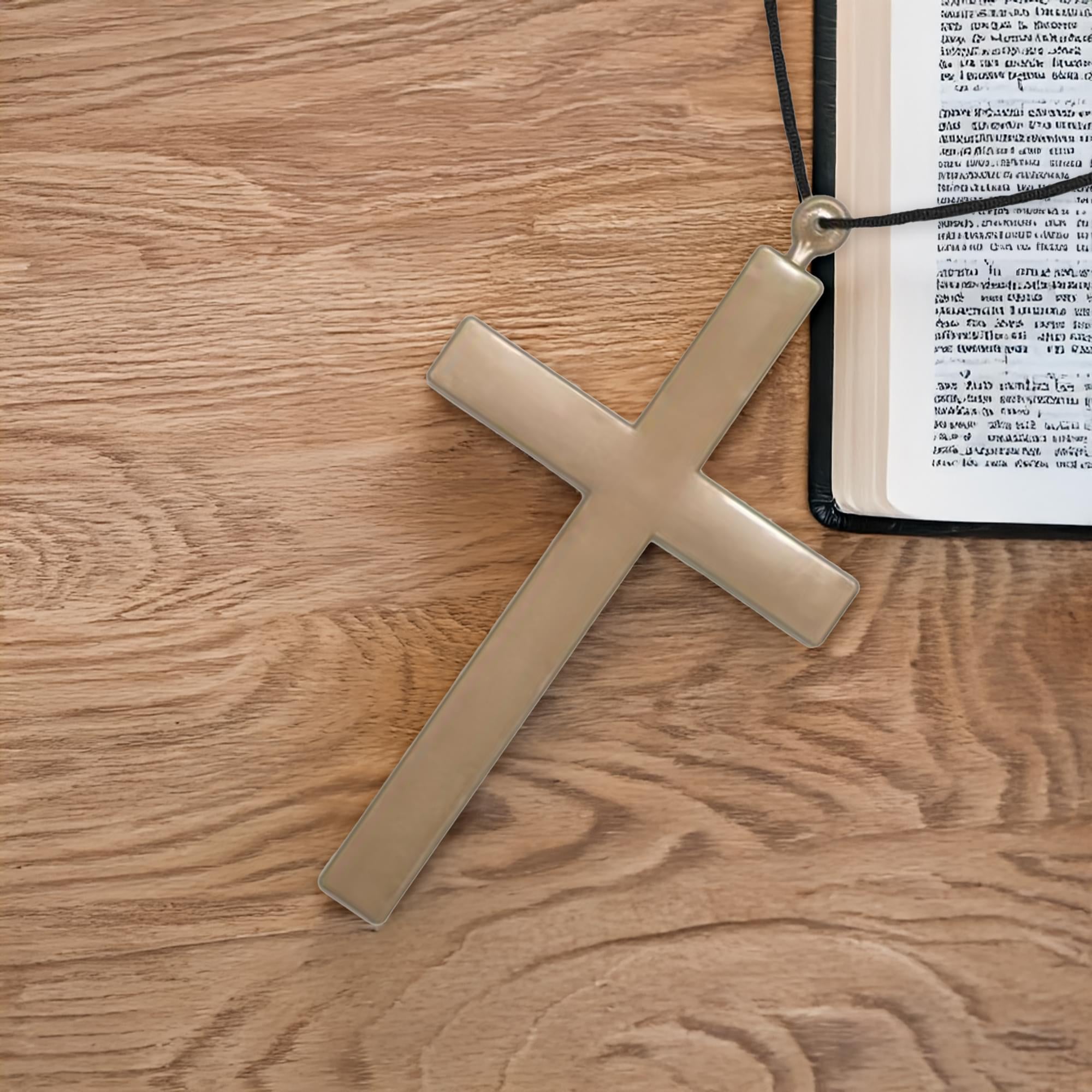 Monk Cross Necklace Adult Costume Accessory