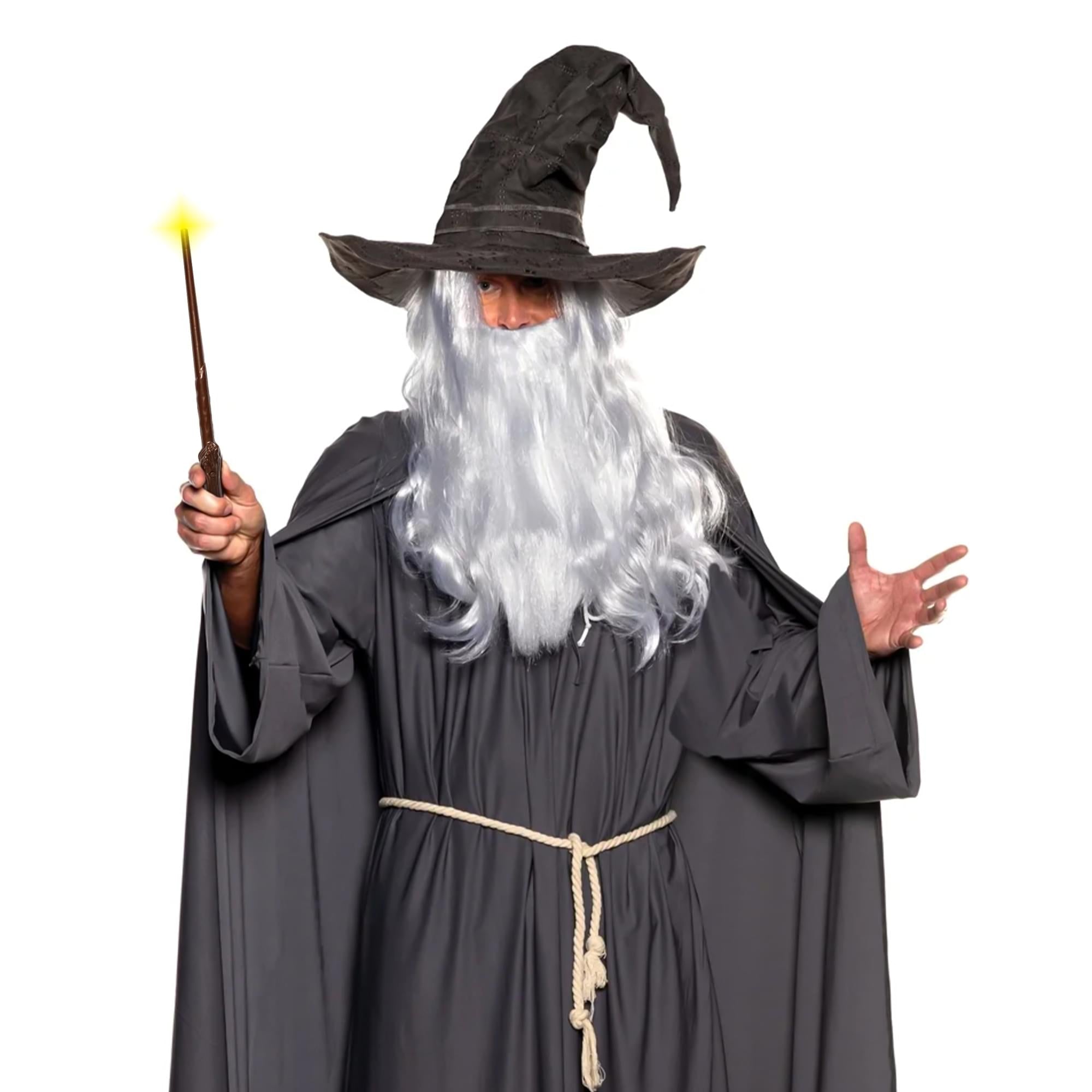 Wizard Magic Wand With Light and Sound Adult Costume Accessory