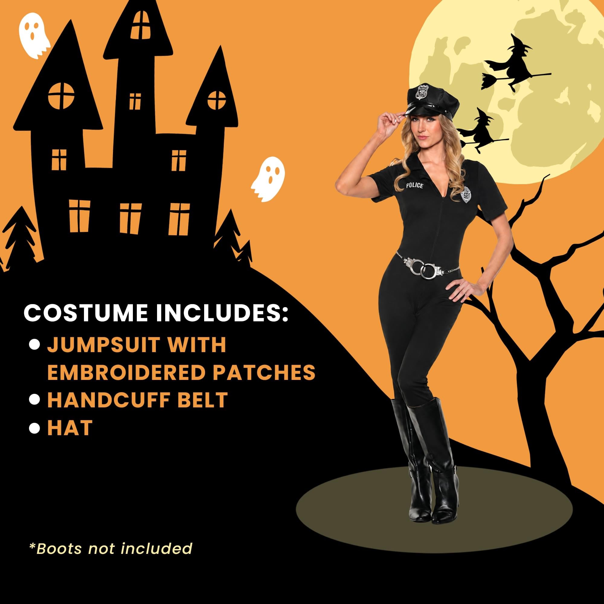 Book Em Police Adult Costume