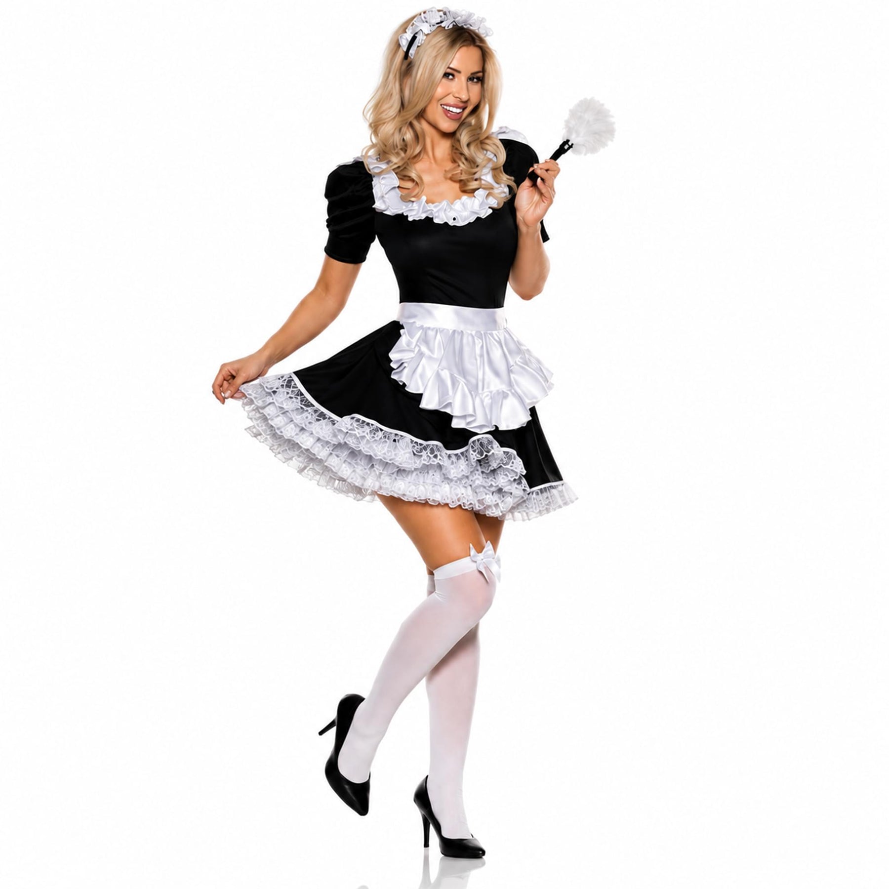 Maid You Look Adult Costume | Large