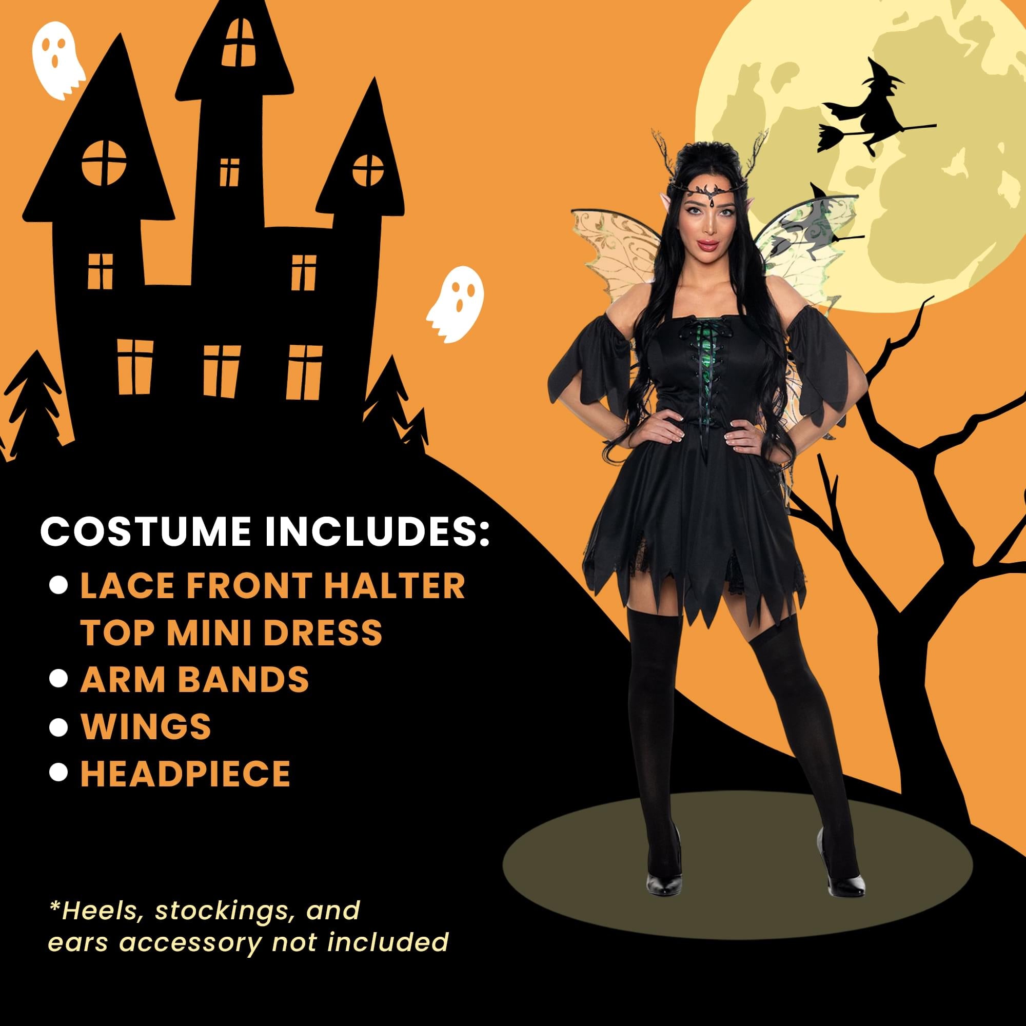 Dark Fairy Adult Costume