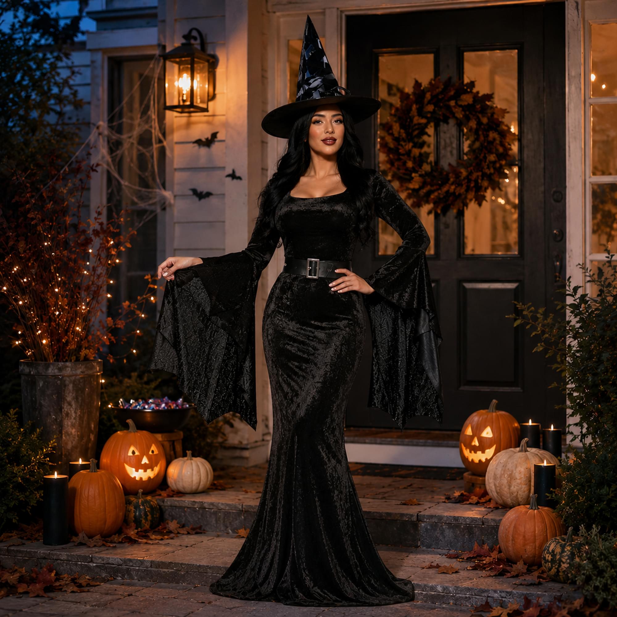 Midnight Witch Adult Costume