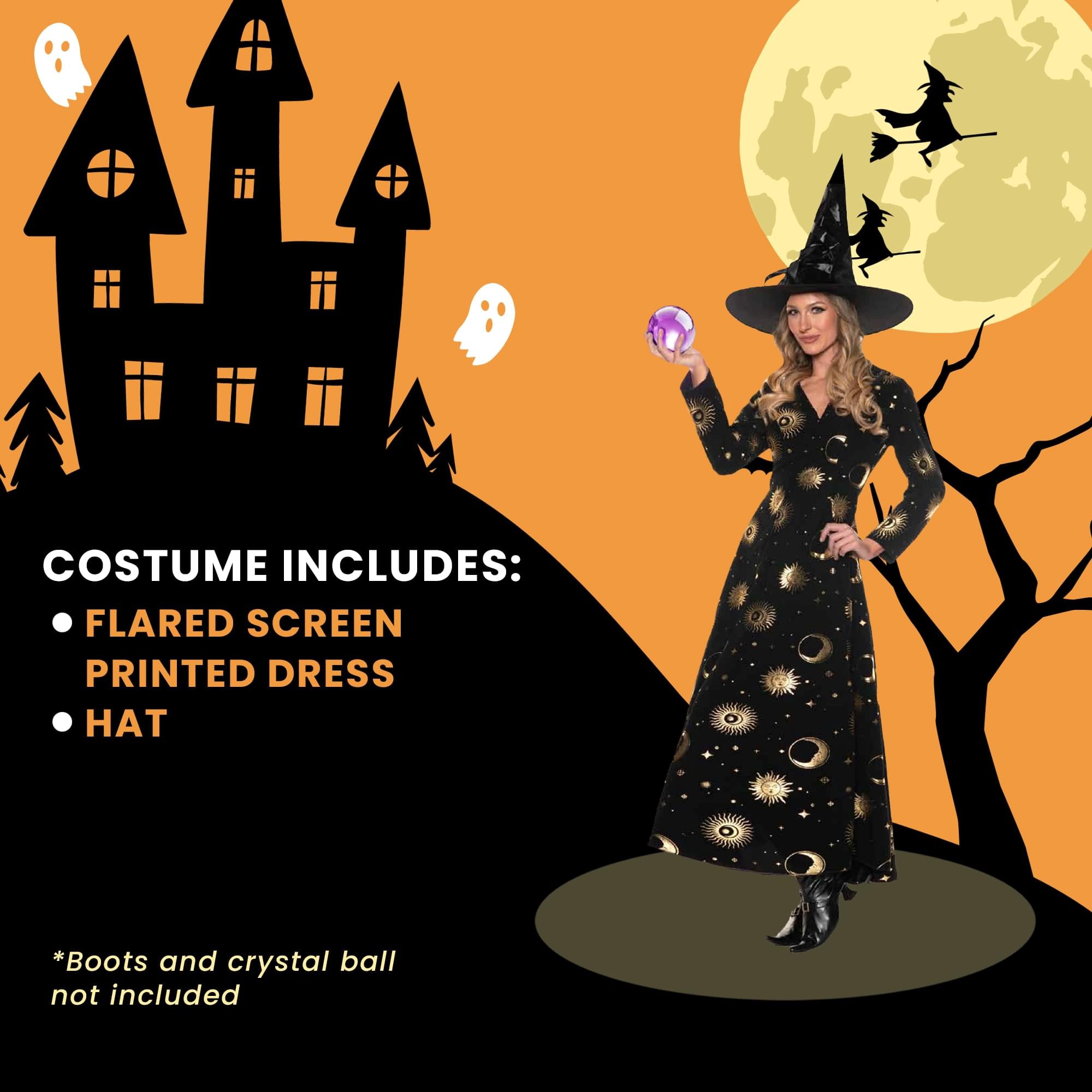 Spellcaster Fortune Teller Adult Costume