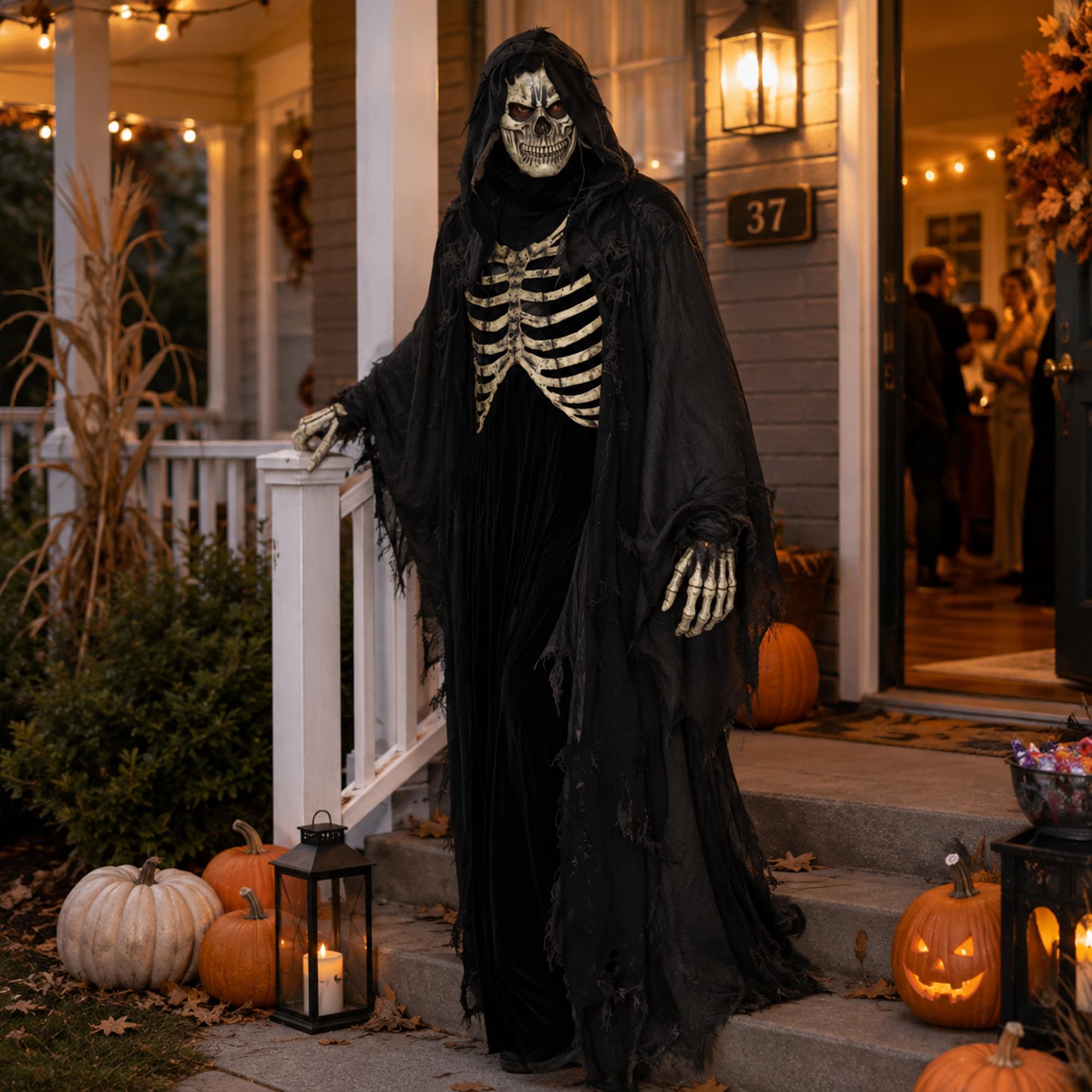 Black Bone Reaper Adult Costume