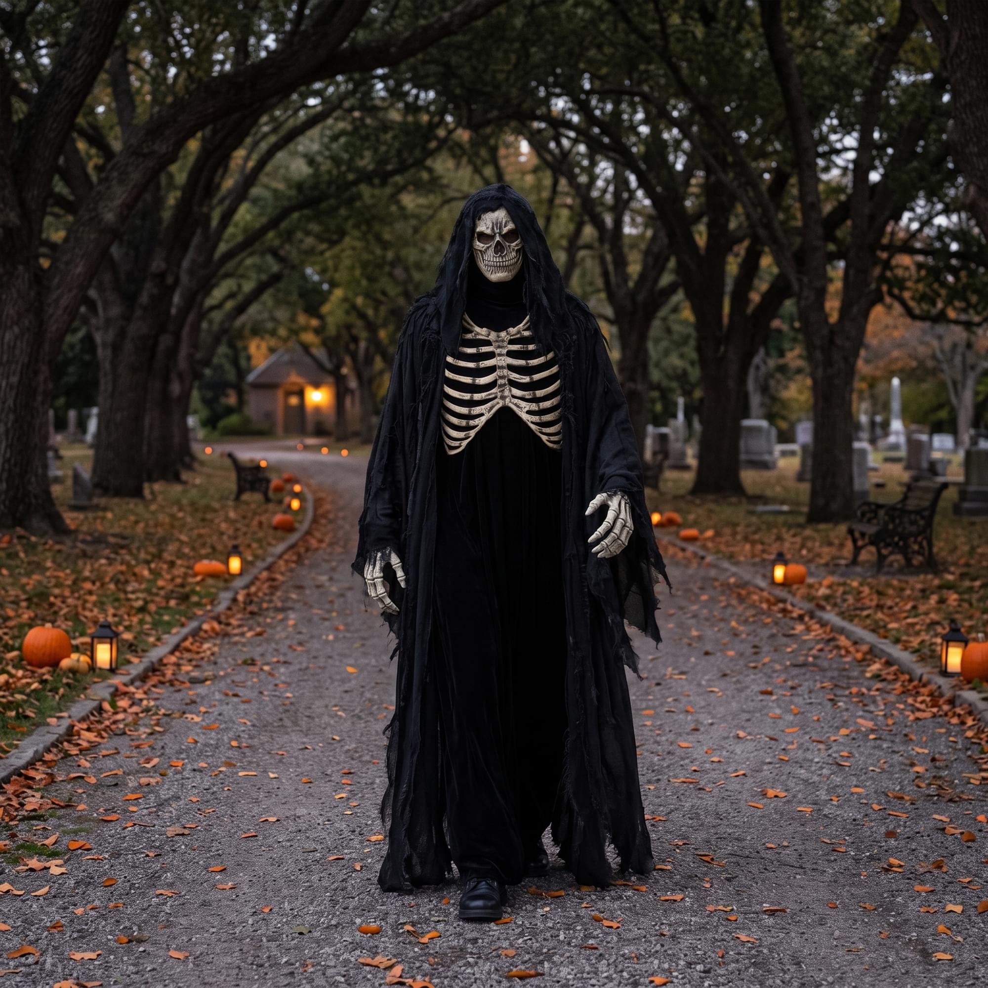 Black Bone Reaper Adult Costume