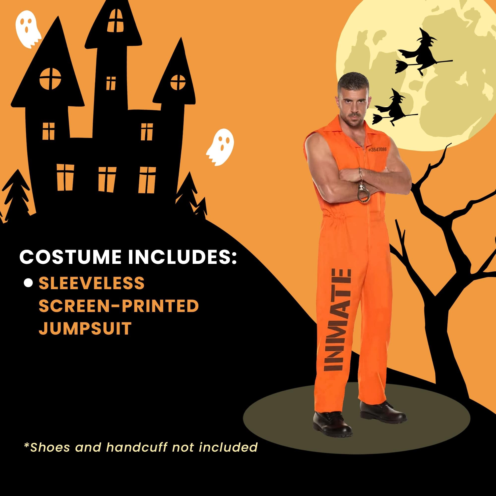 Inmate Adult Costume