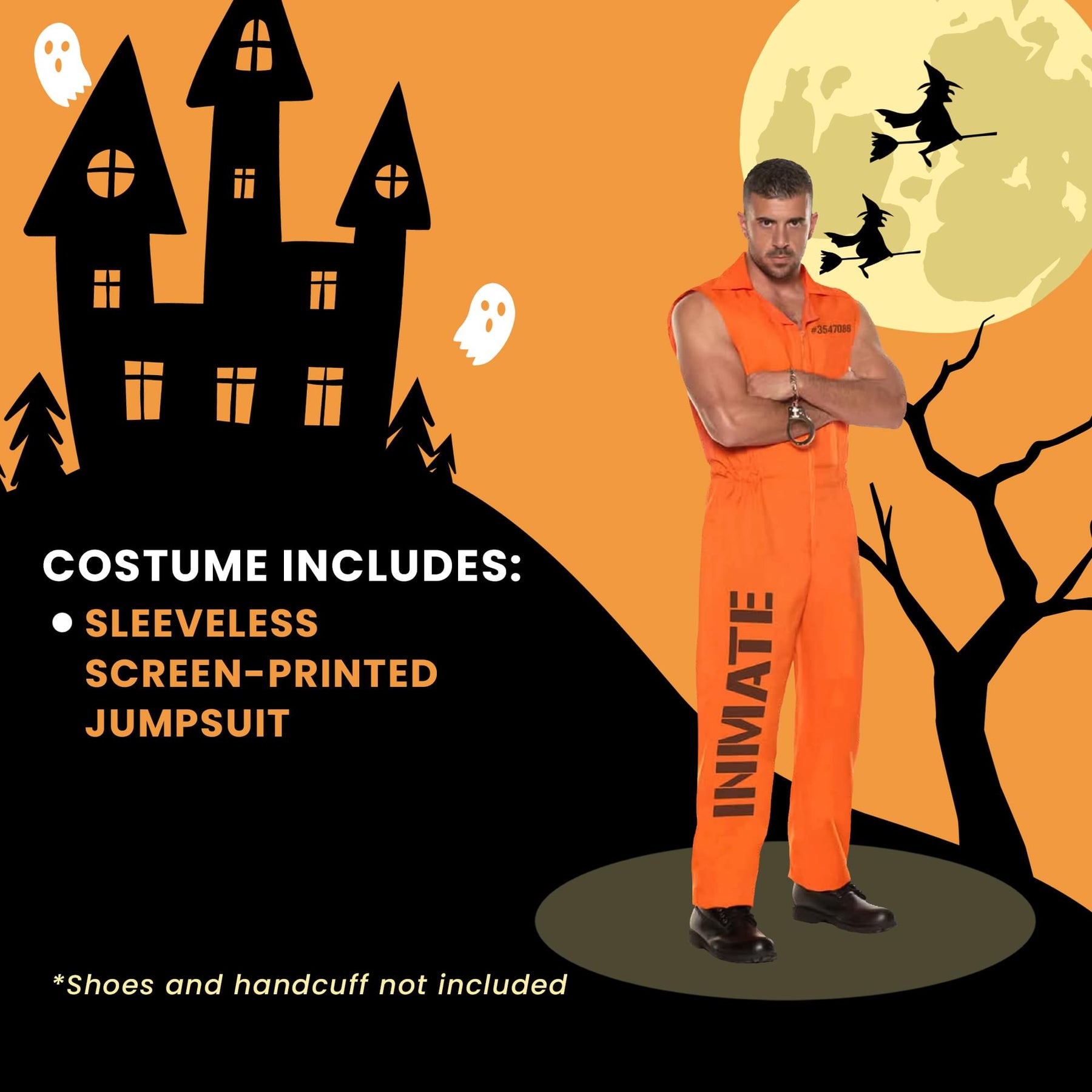 Inmate Adult Costume
