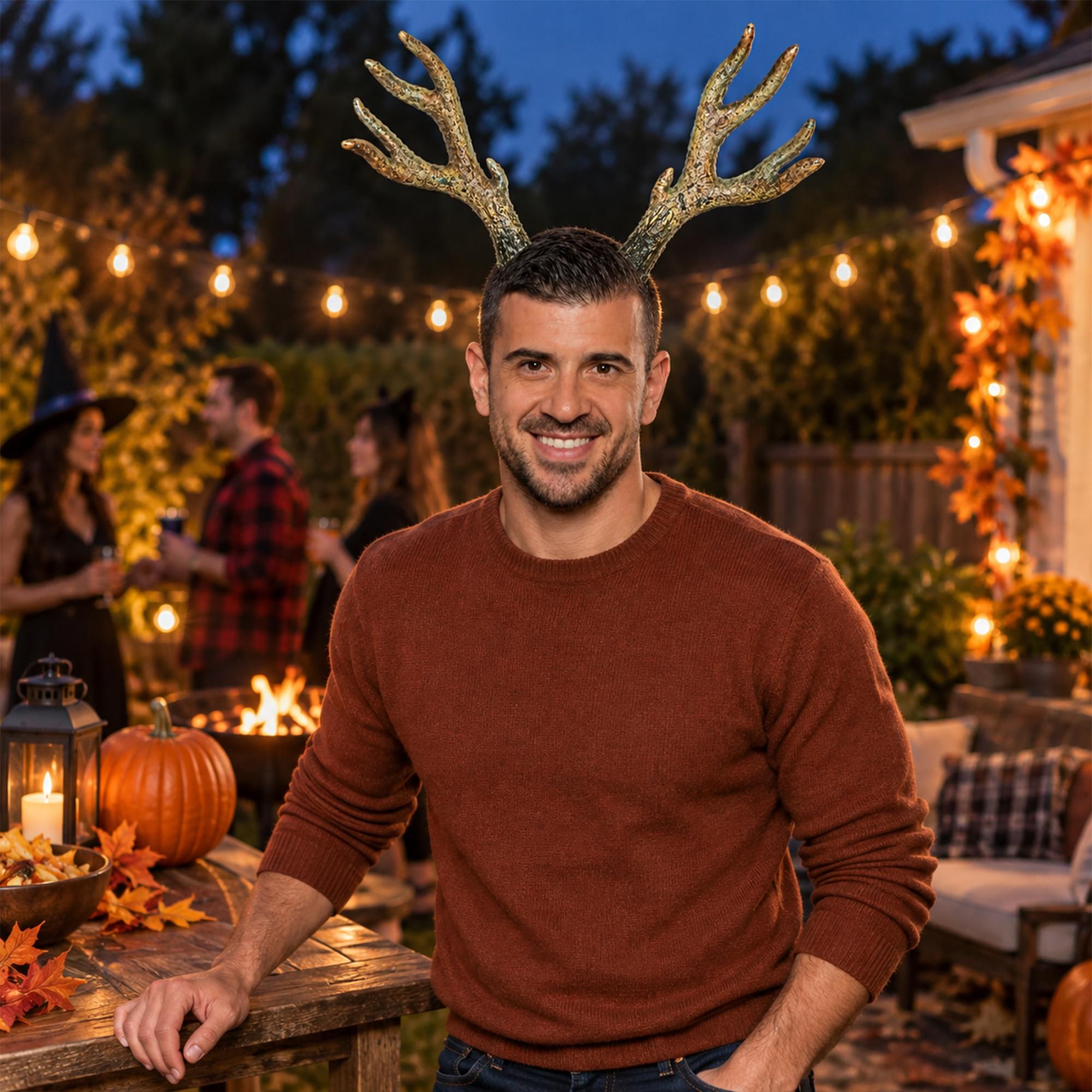 Deer Antlers Adult Costume Accessory | One Size