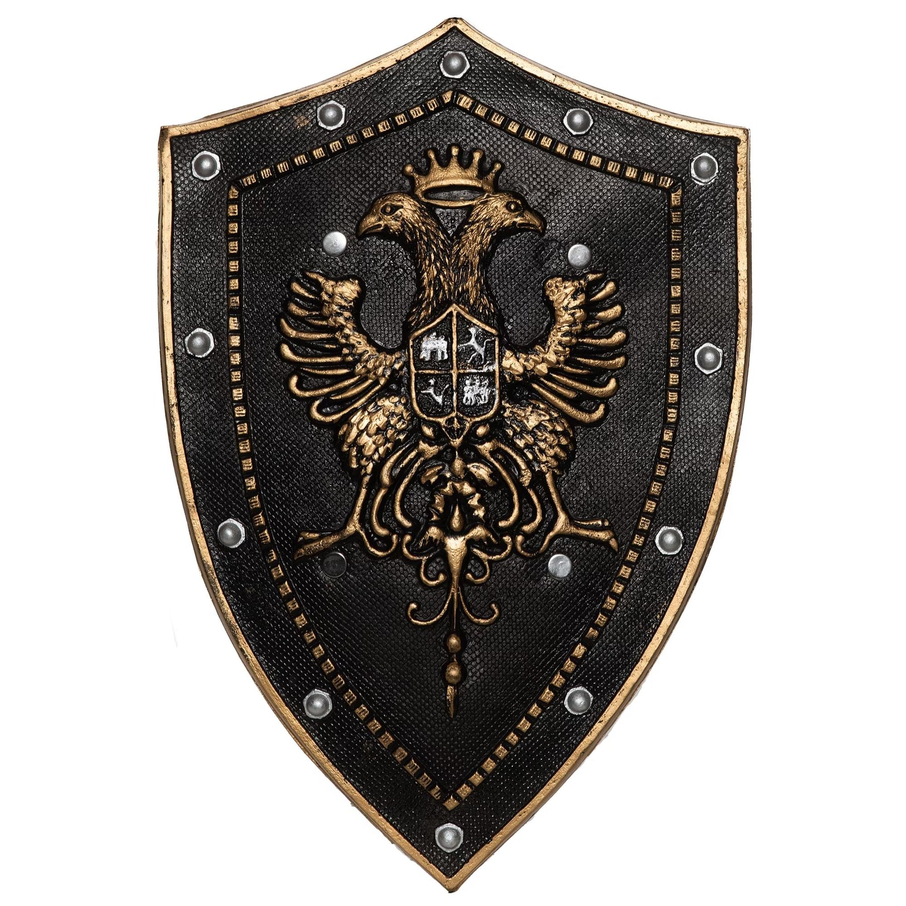 Black Shield with Double Eagle Adult Costume Accessory | One Size