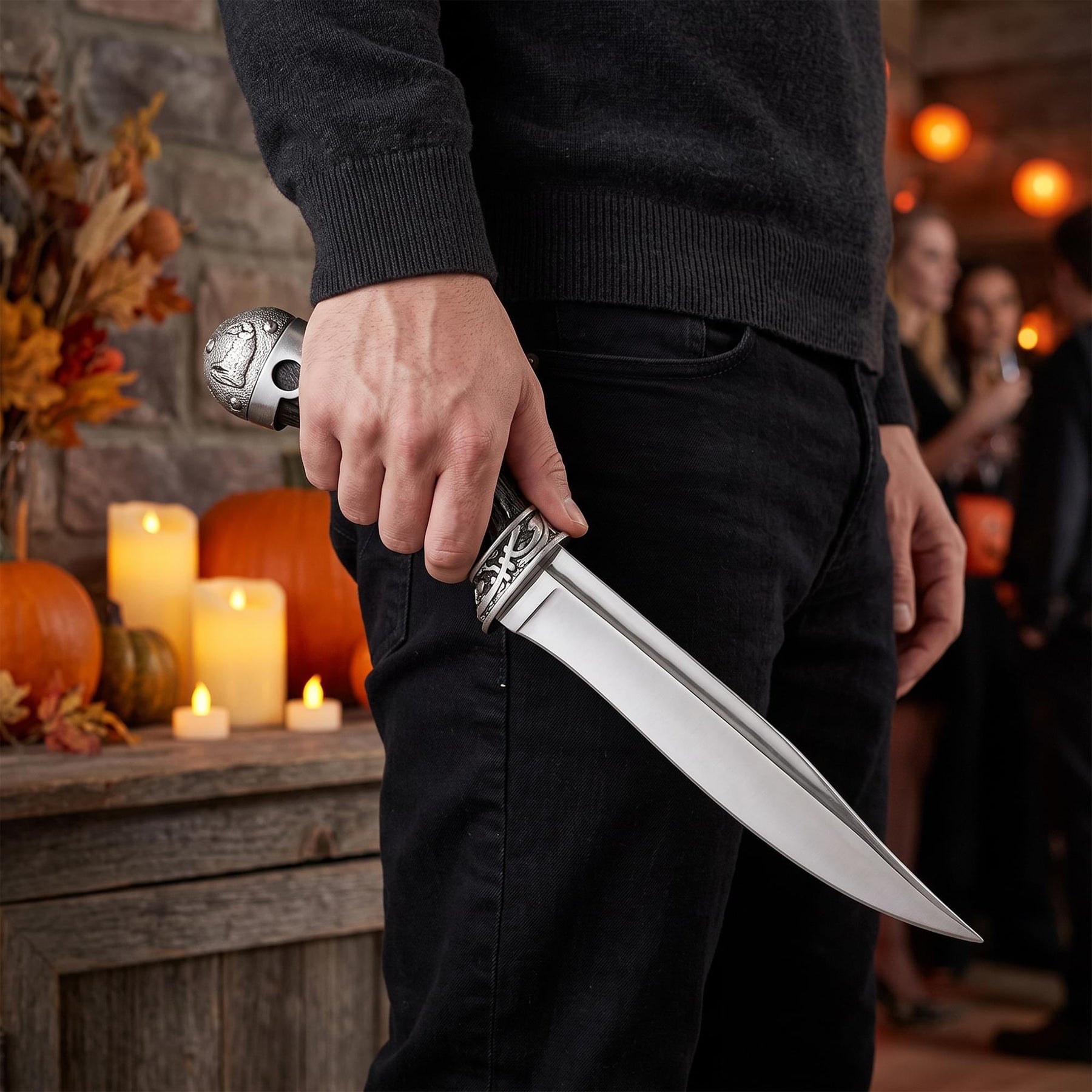 Hunting Dagger 10-Inch Adult Costume Accessory