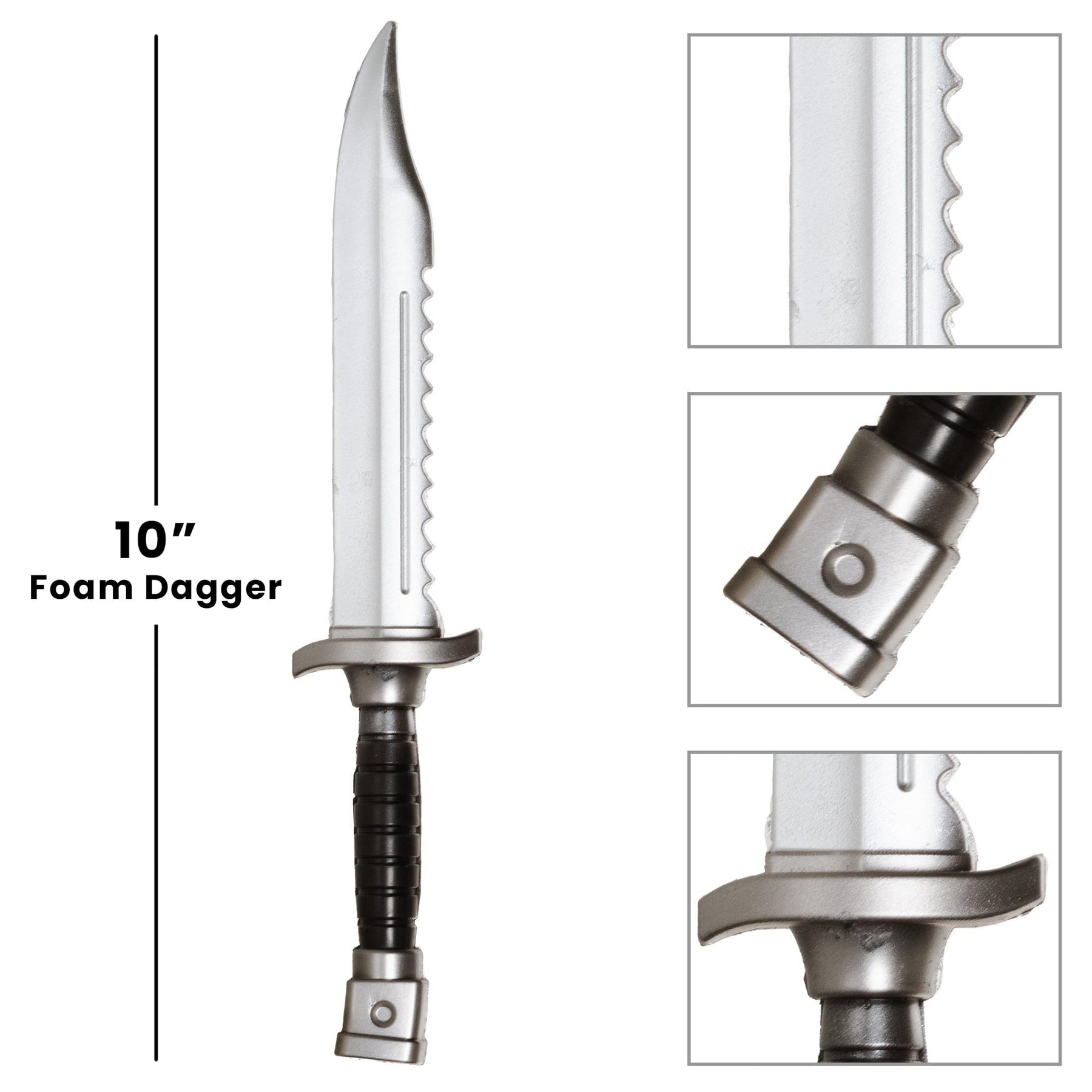 Bowie Knife 10-Inch Adult Costume Accessory