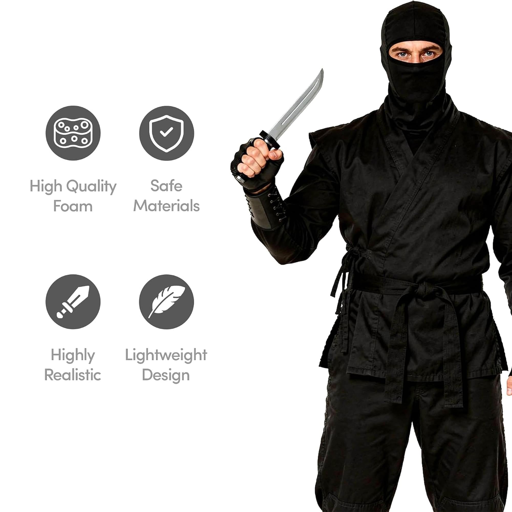 Katana Dagger 10-Inch Adult Costume Accessory