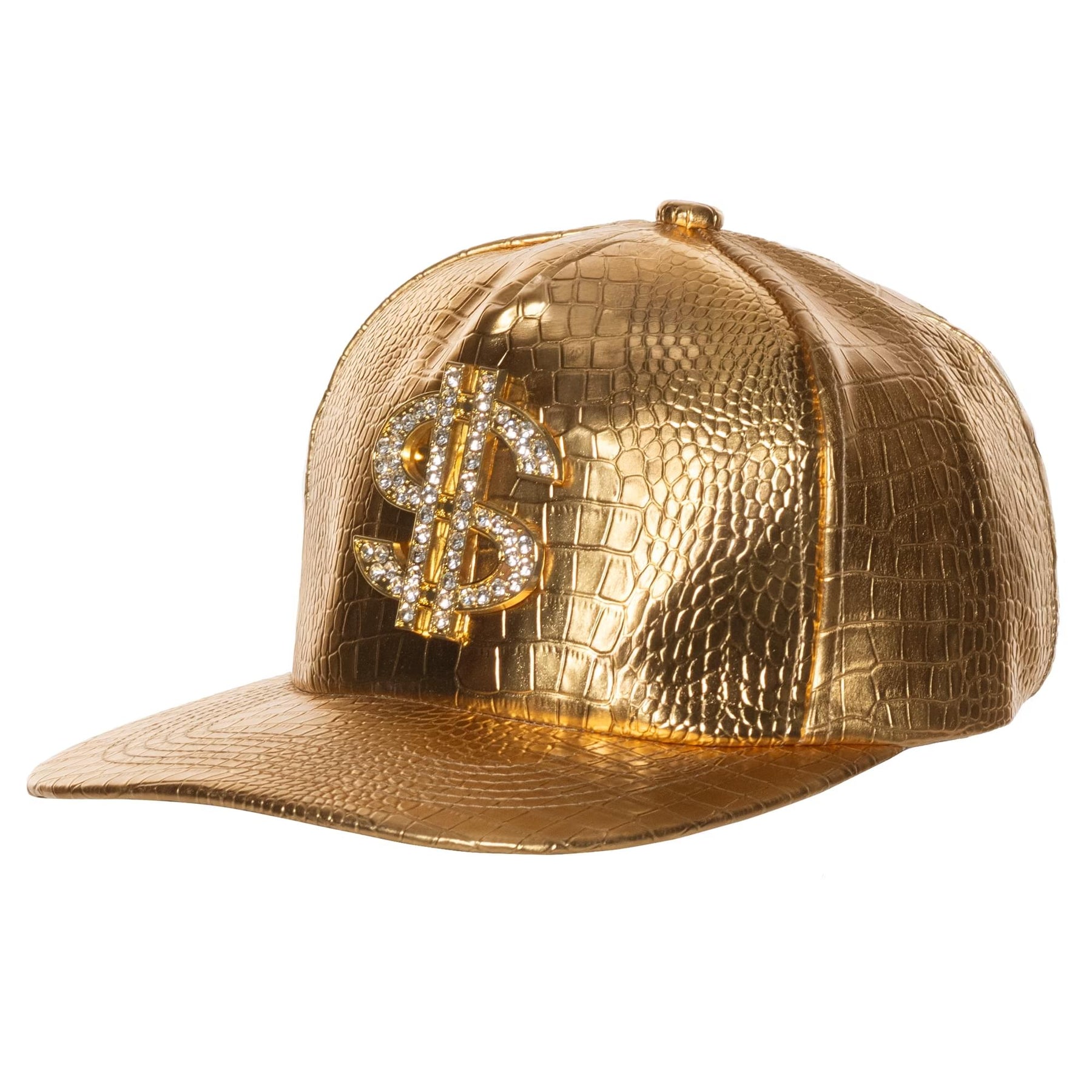 Hip Hop Metallic Hat Adult Costume Accessory | One Size