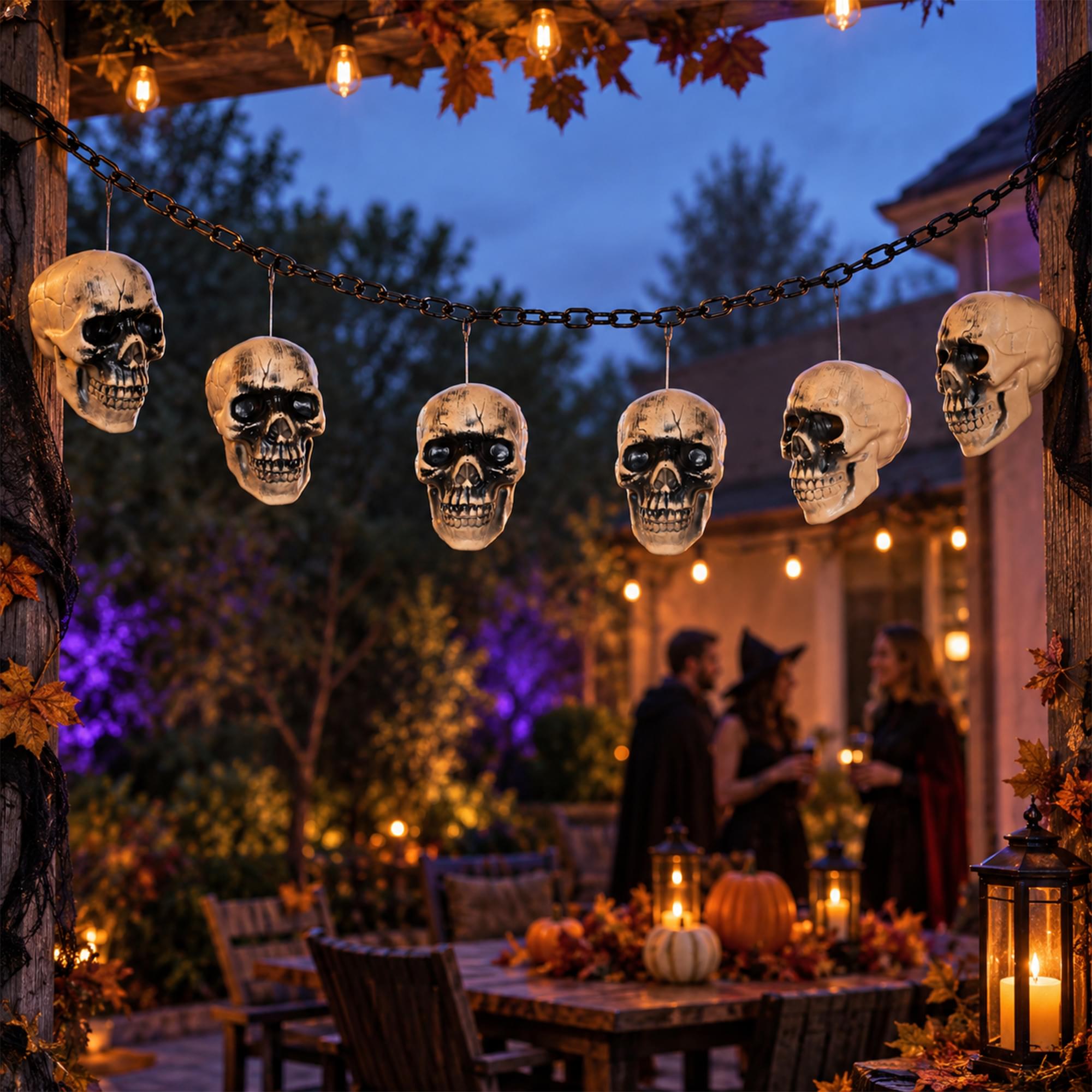 Skull Chains Halloween Decoration | One Size