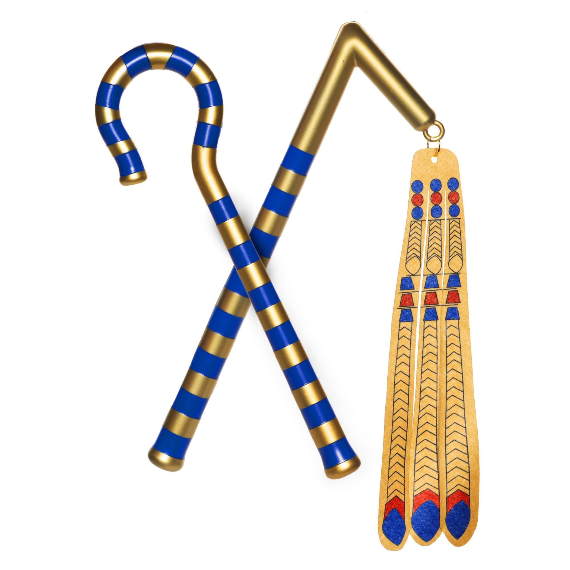 Egyptian Crook and Flail Adult Costume Accessory | One Size