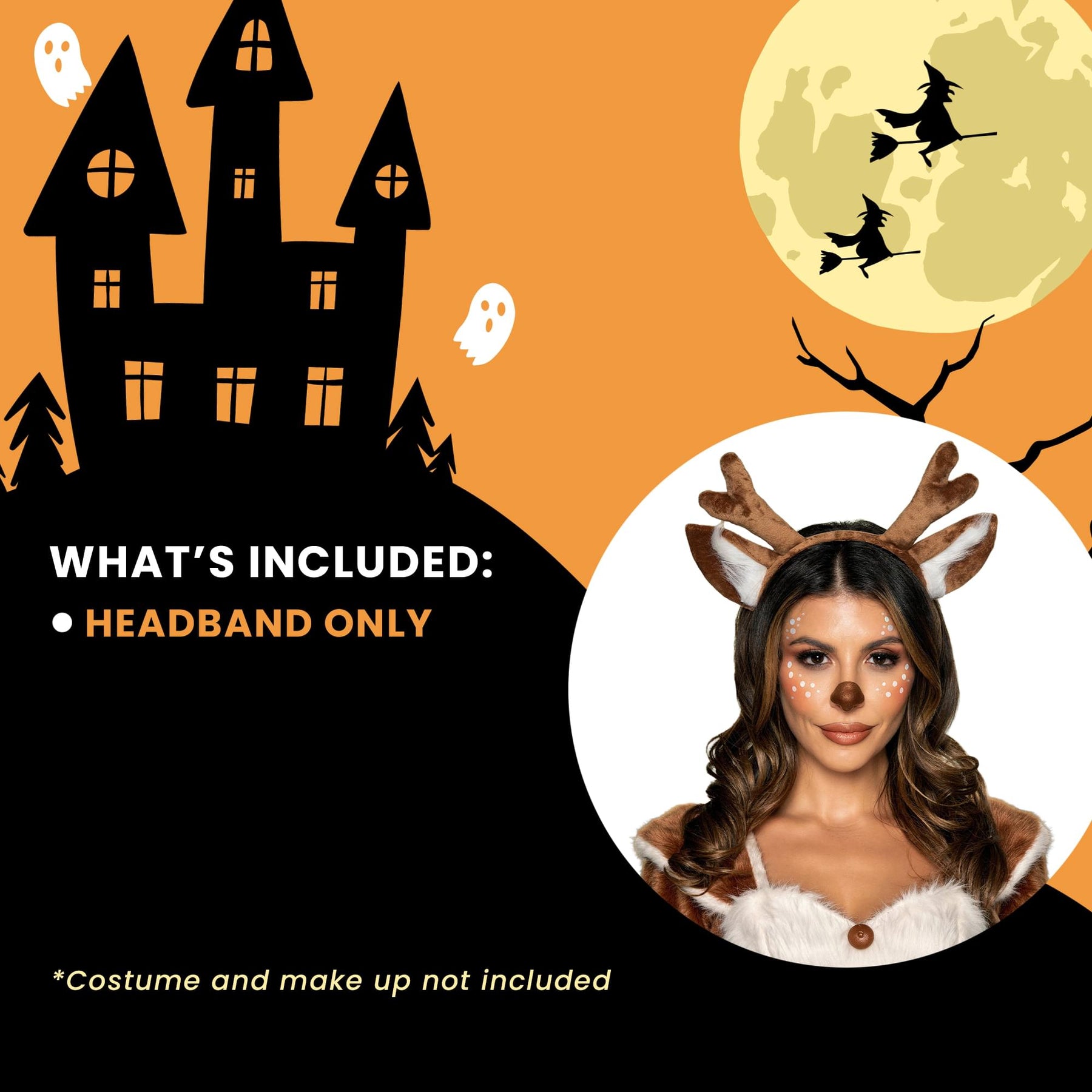Fawn Headband Adult Costume Accessory | One Size