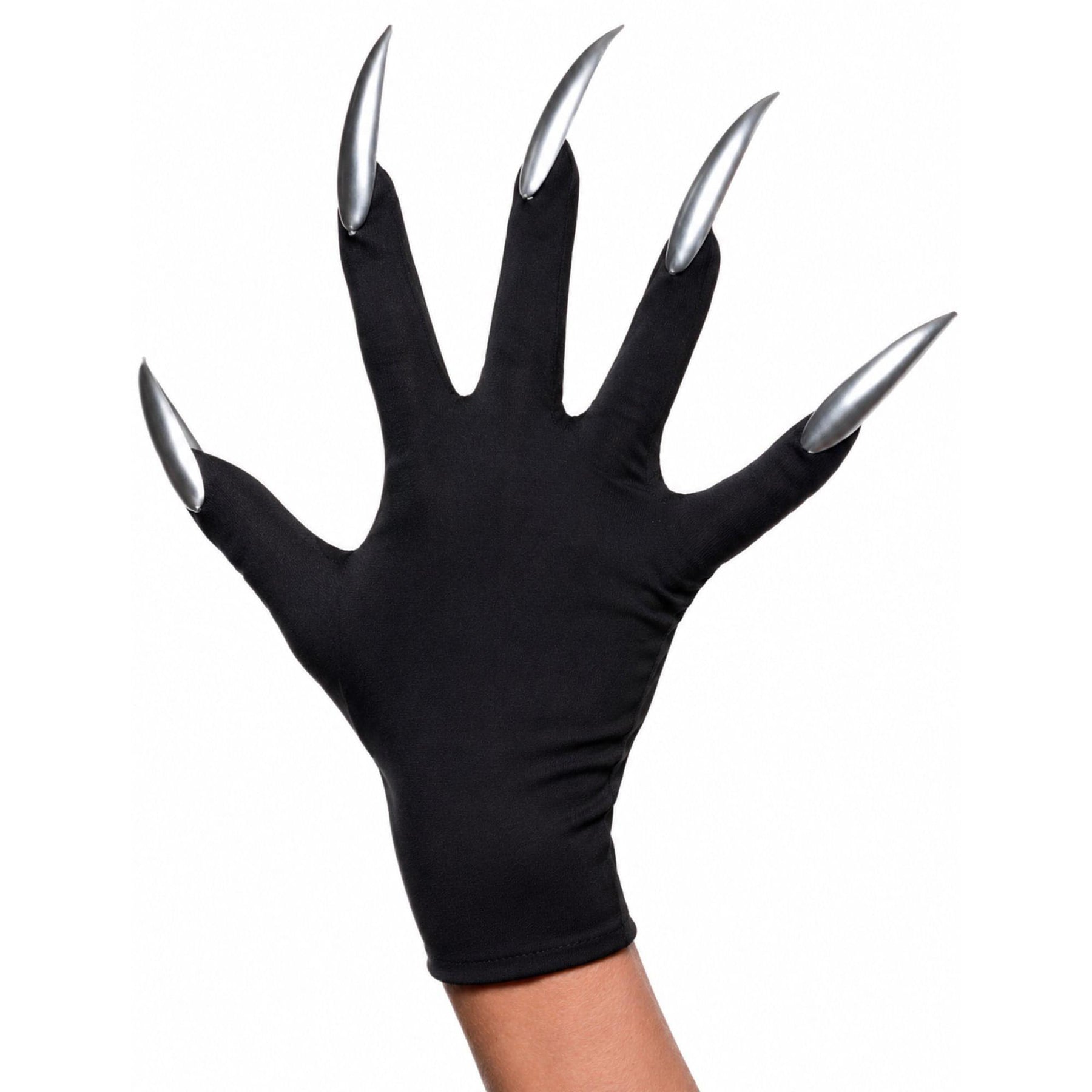 Silver Claw Gloves Adult Costume Accessory | One Size