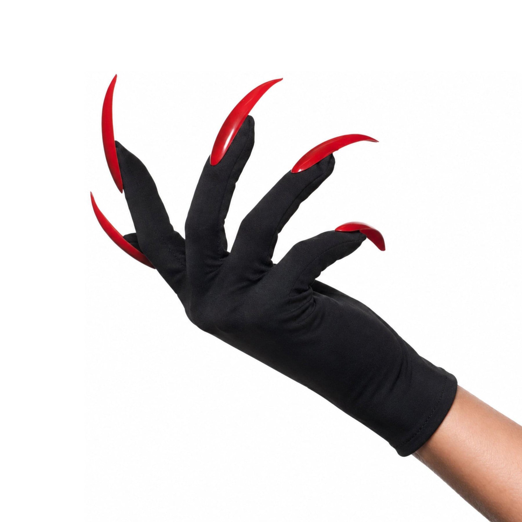Red Claw Gloves Adult Costume Accessory | One Size