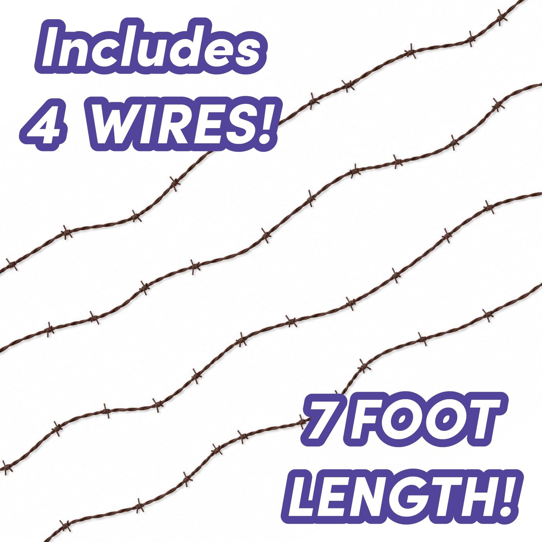 Barbed Wire Halloween Decoration | One Spool