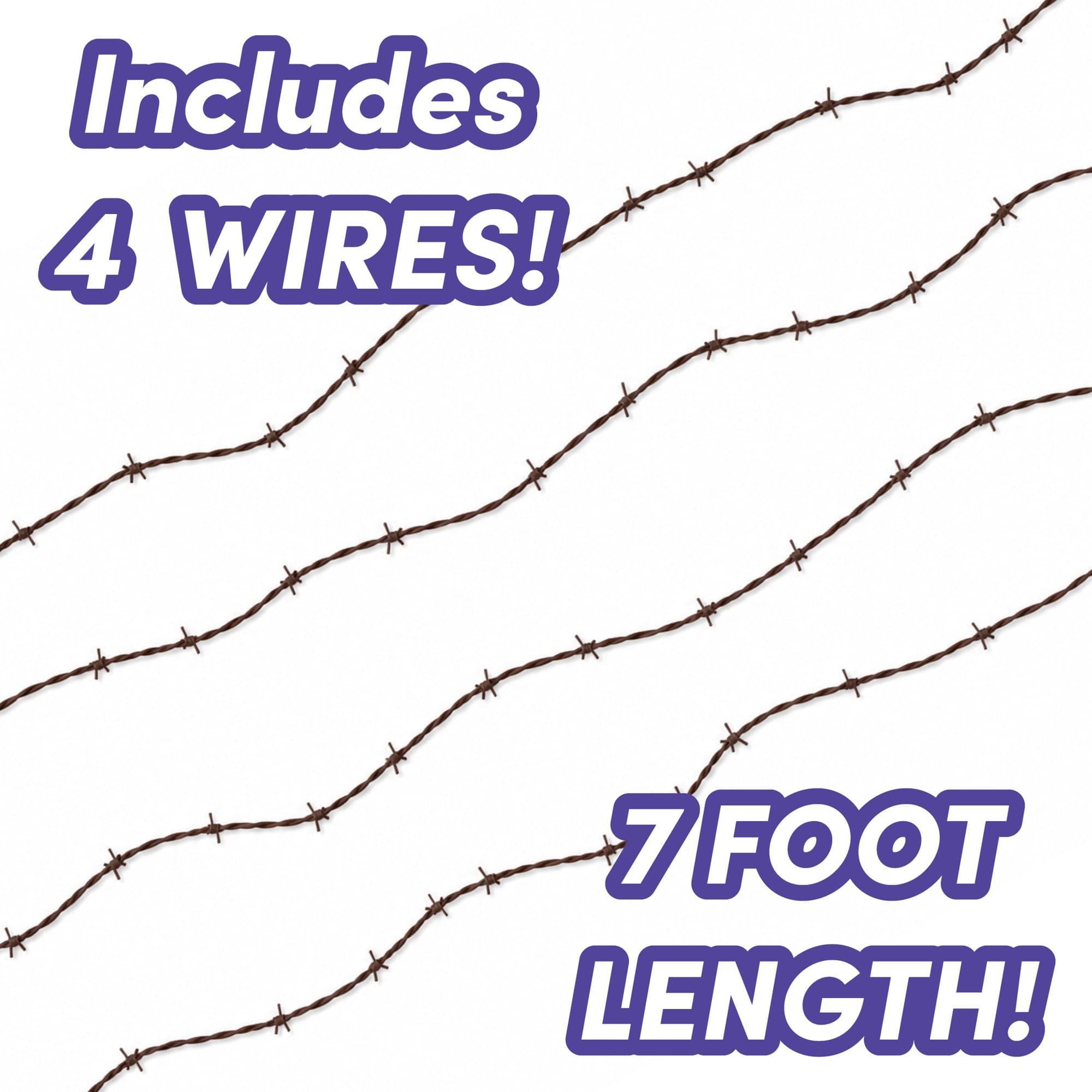 Barbed Wire Halloween Decoration | One Spool
