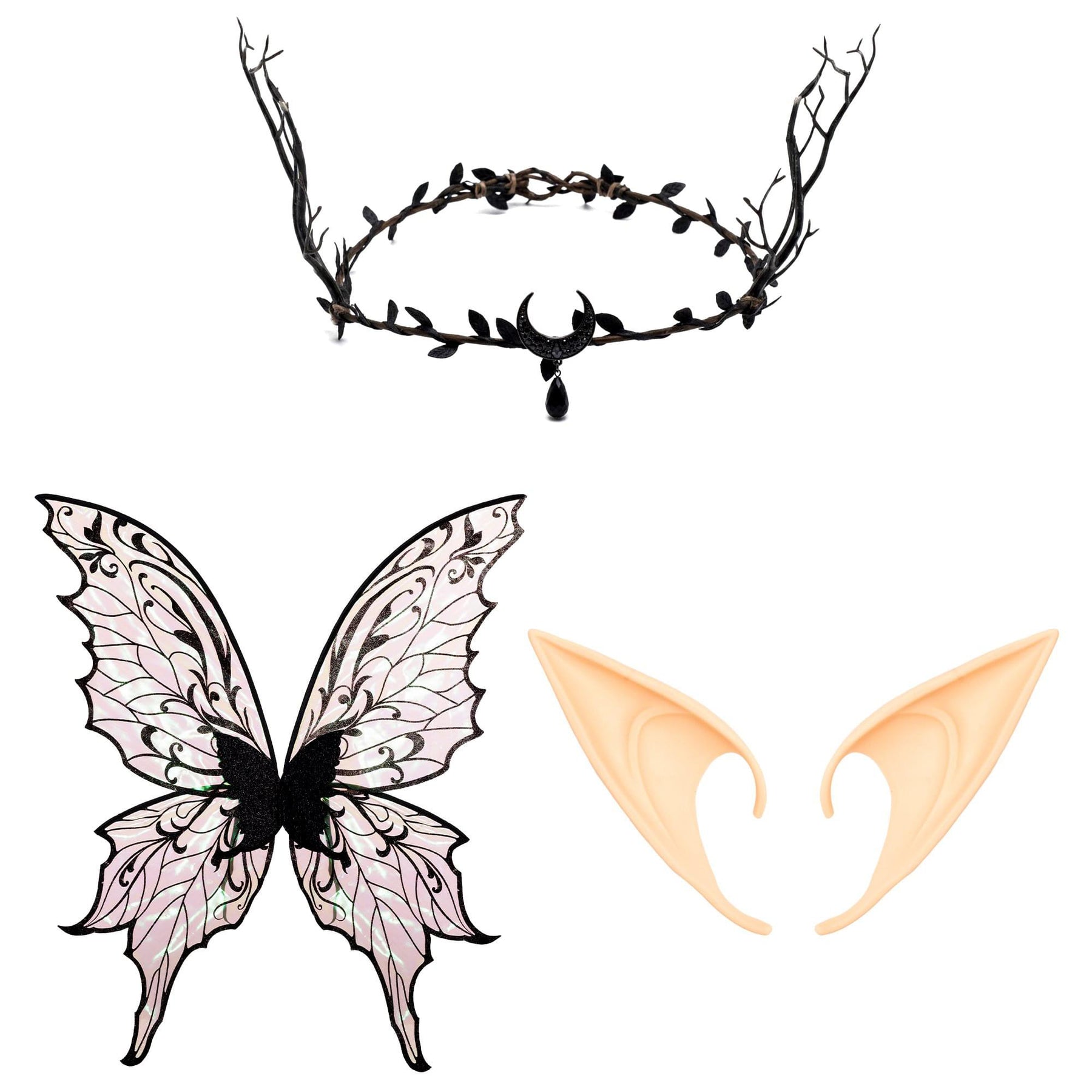 Dark Fairy Adult Costume Accessory Kit | One Size